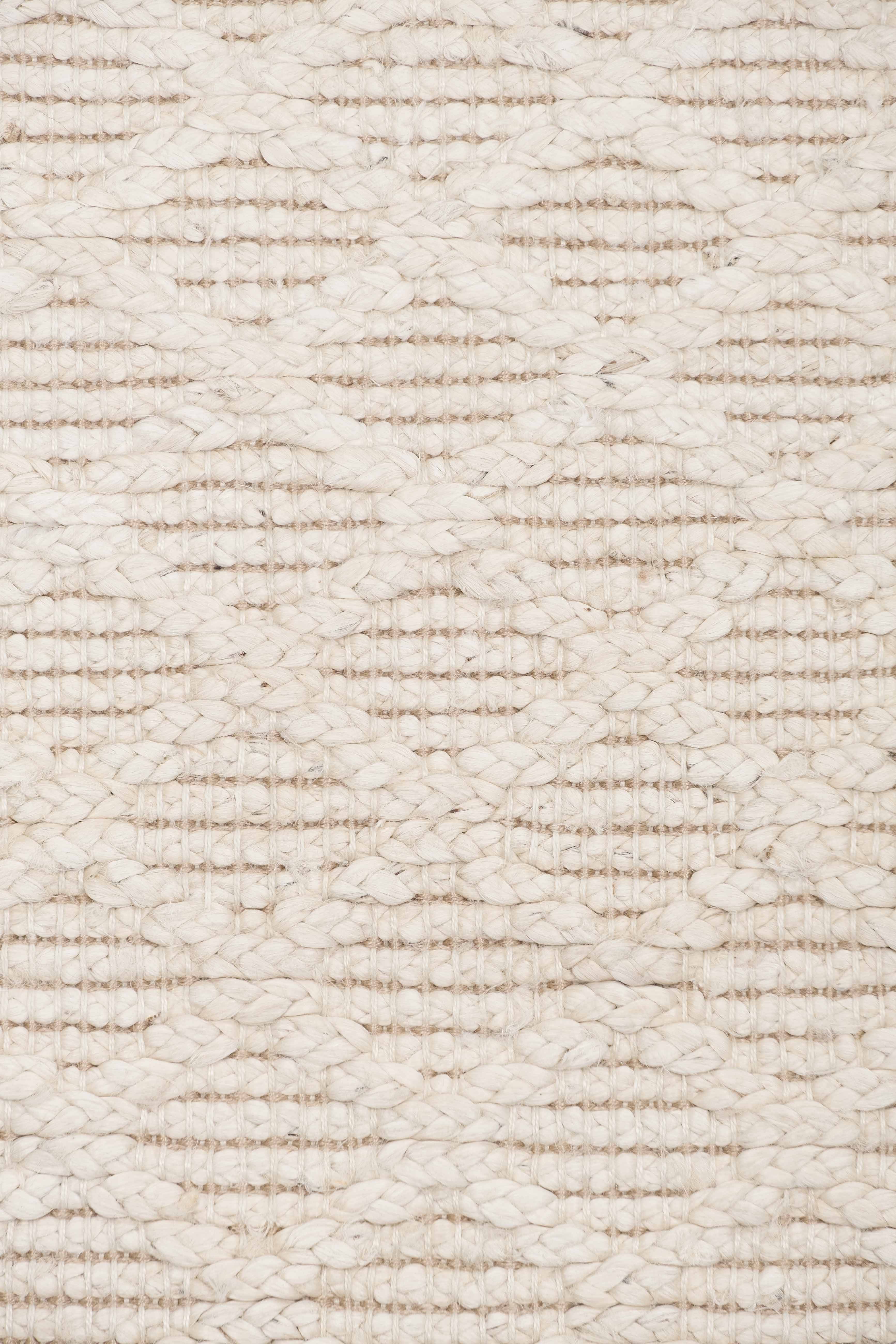 Piper Diamond Bleached Jute Runner Rug - Image 7
