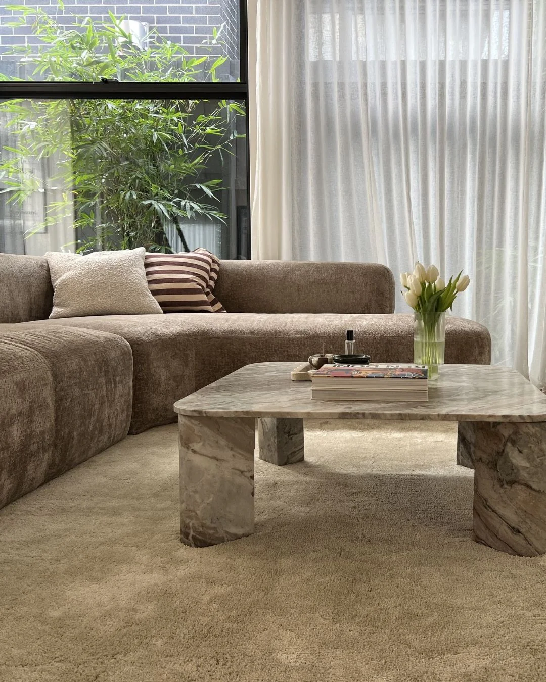 Rabiya Green Shag Rug - Image 4