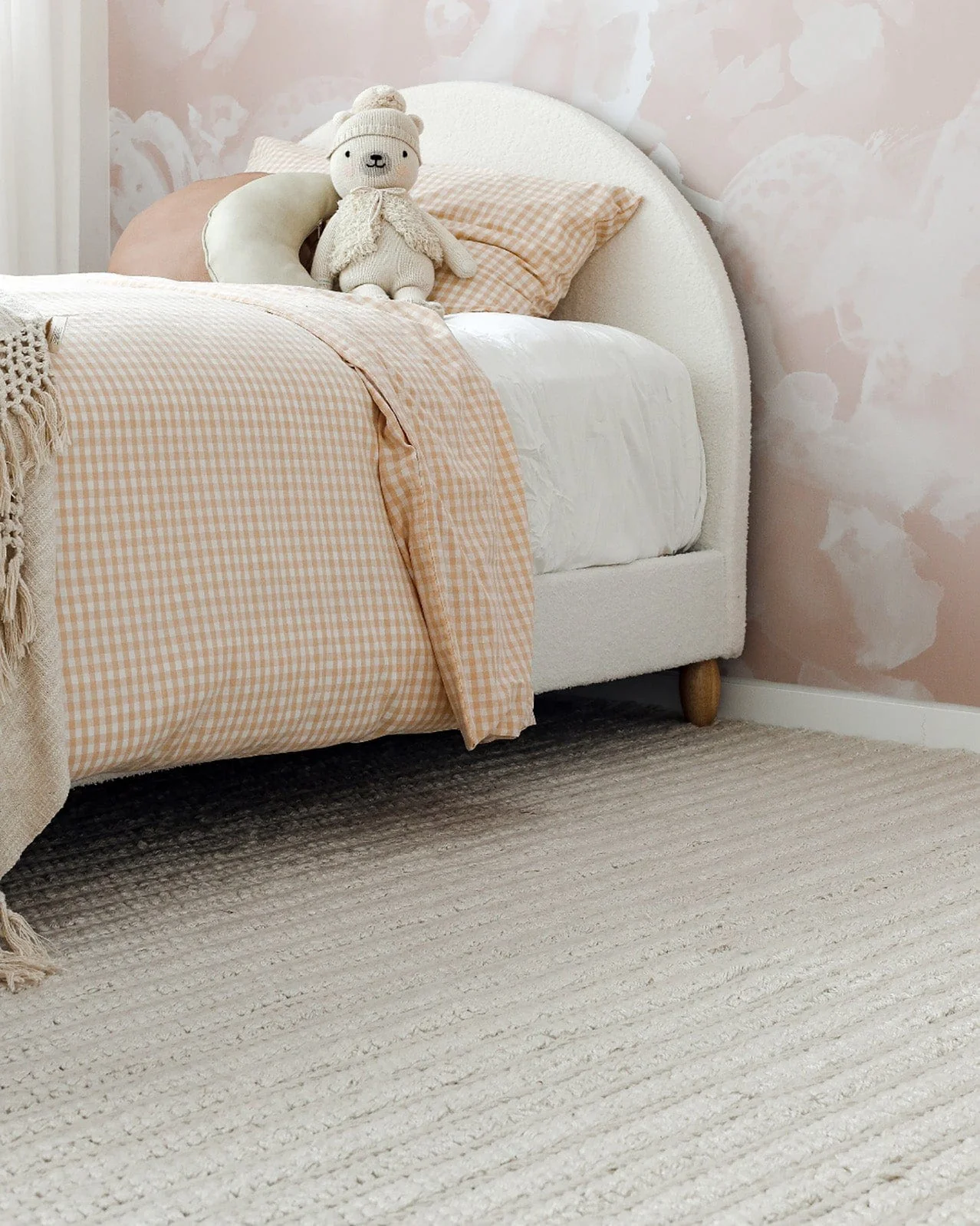 Rafiella Ivory Braided Indoor Outdoor Rug - Image 5