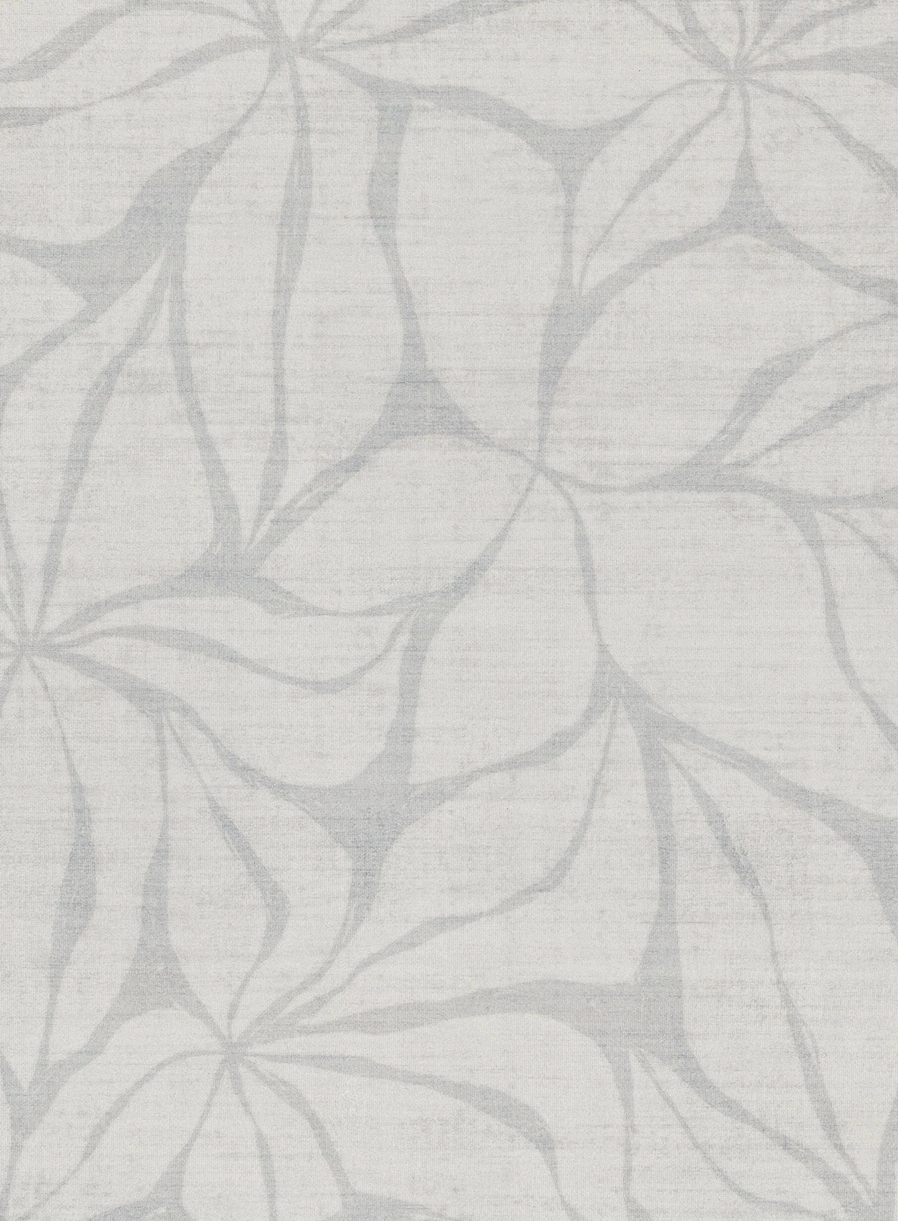 Rana Blue Botanical Washable Rug - Image 9