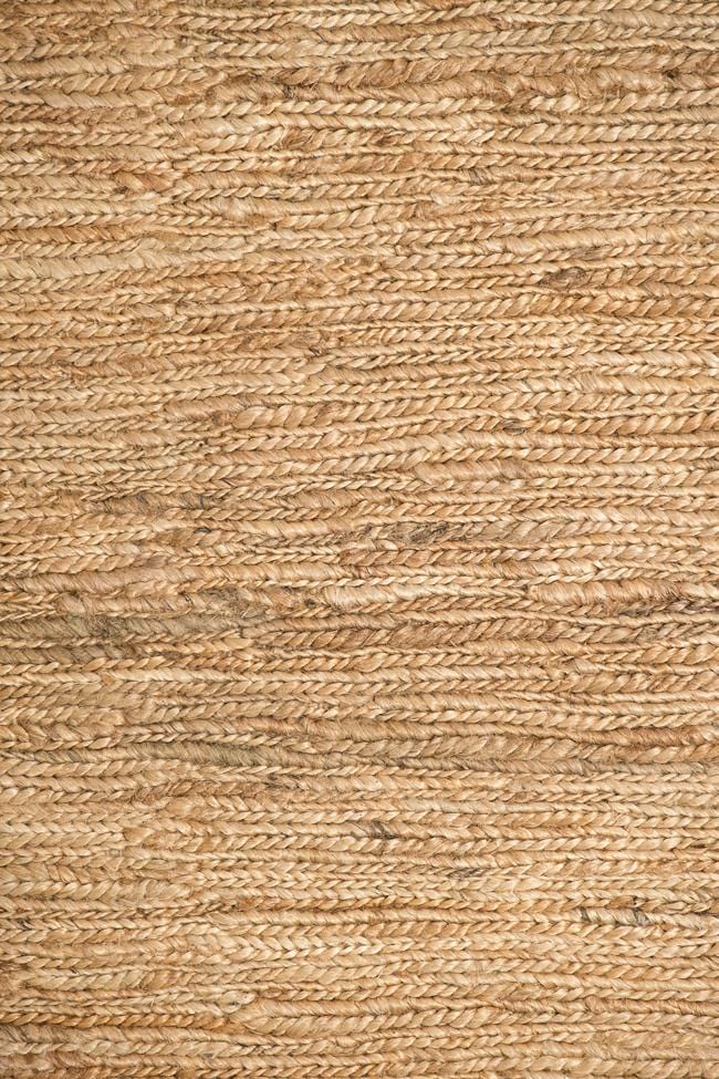 Raven Natural Tan Braided Jute Runner Rug - Image 10