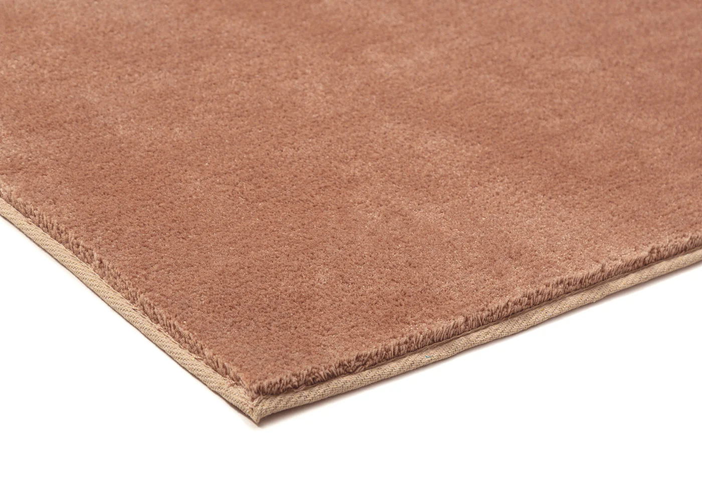Reese Warm Peach Shag Rug - Image 6