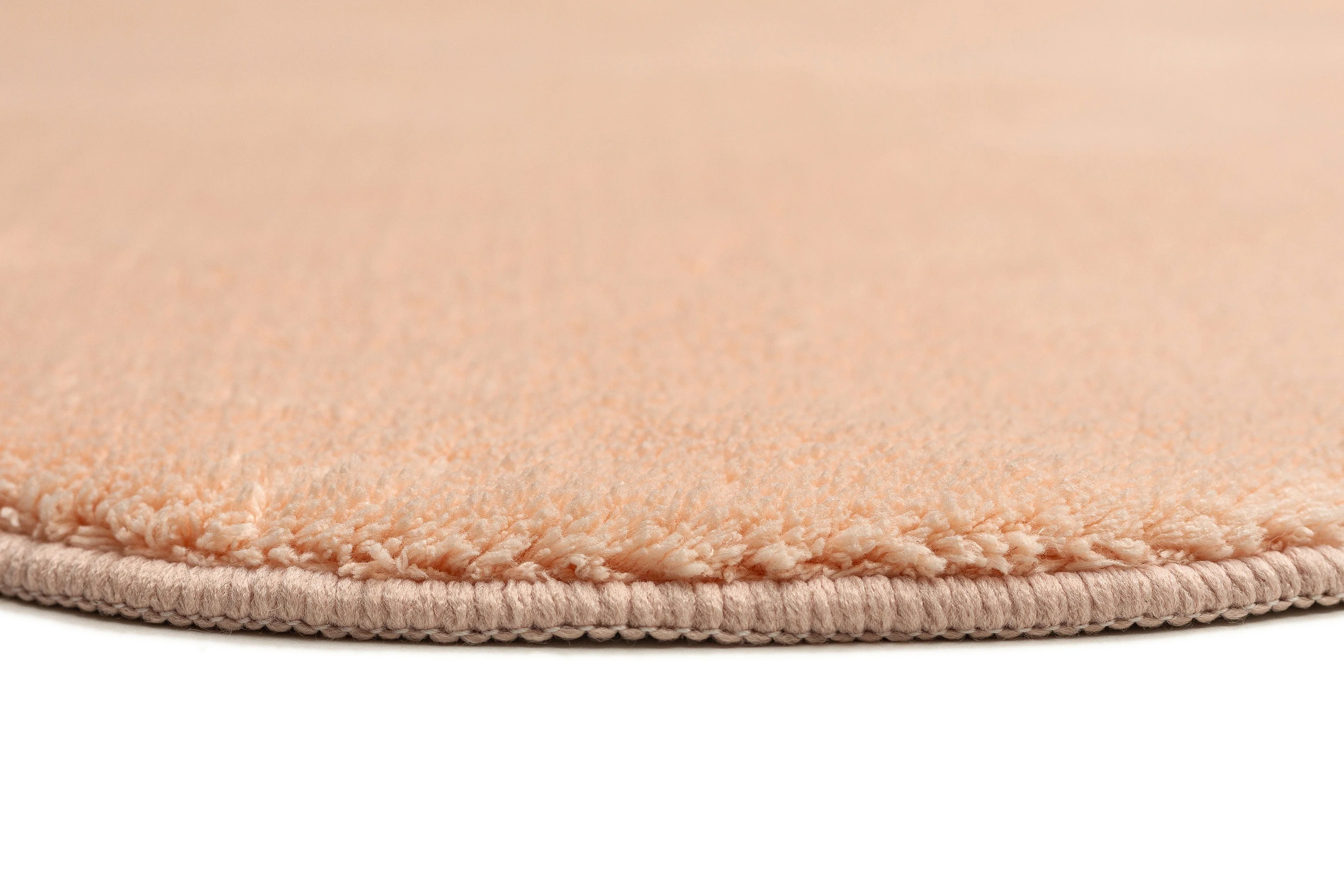 Robyn Peach Pink Scallop Washable Rug - Image 16