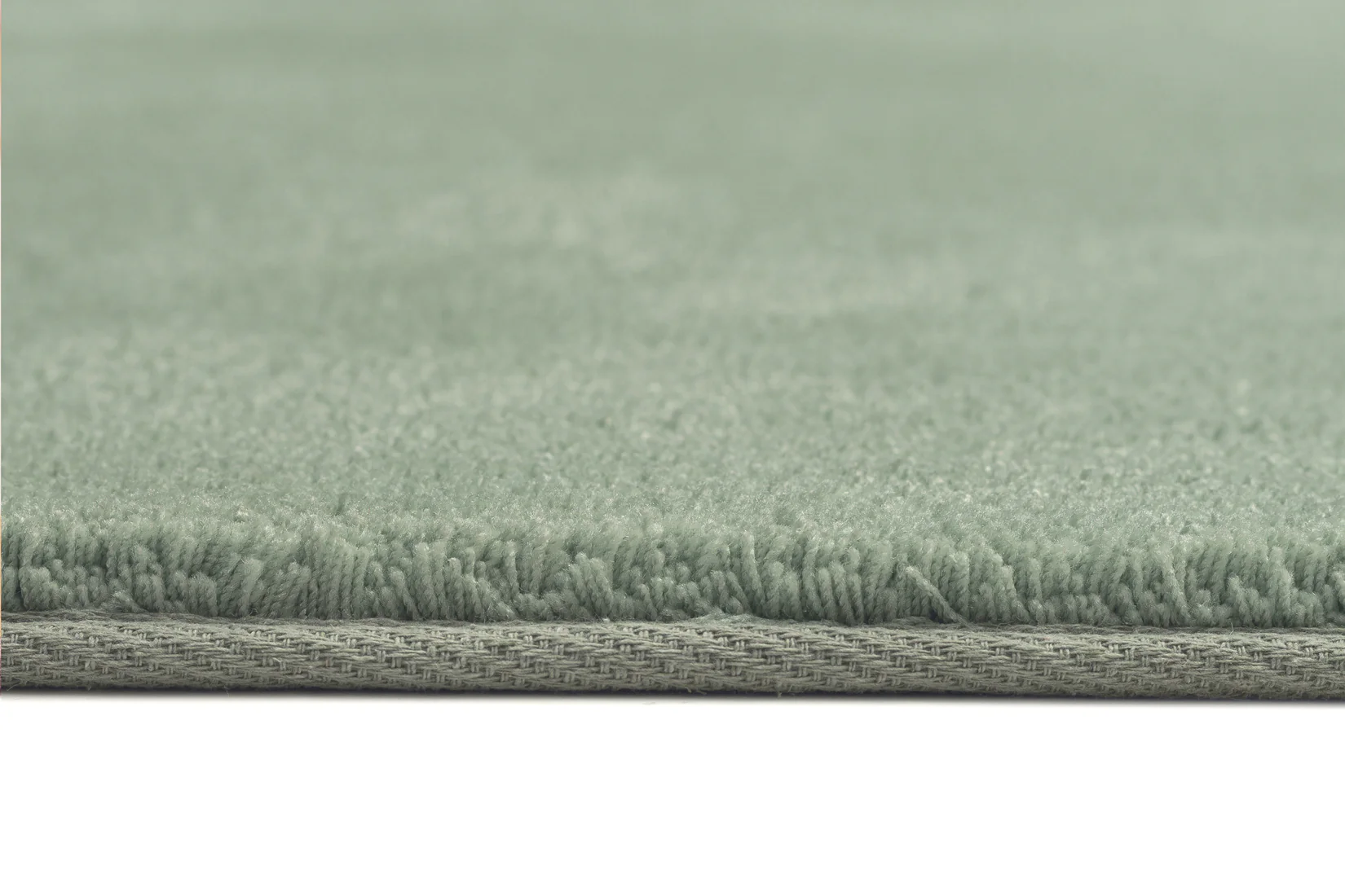 Romilly Sage Green Shag Rug - Image 10