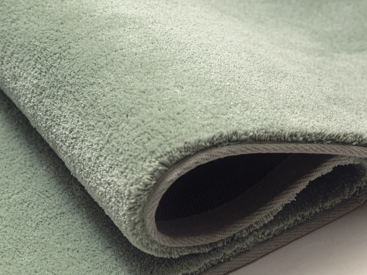Romilly Sage Green Shag Rug - Image 7