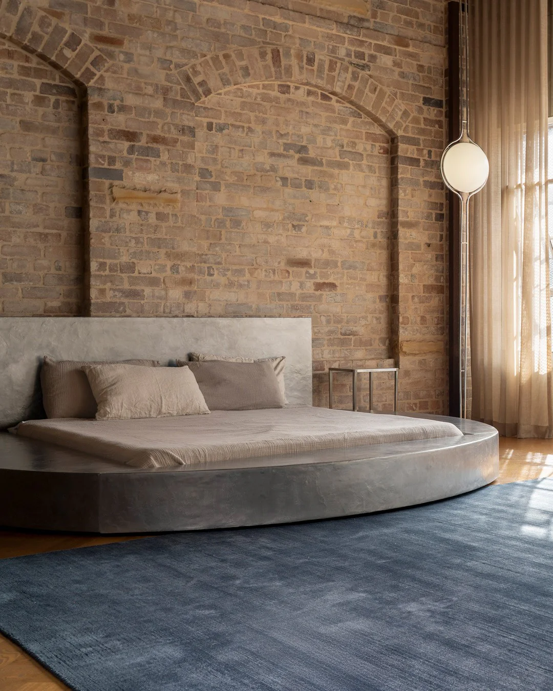 Rooney Navy Handwoven Rug - Image 2