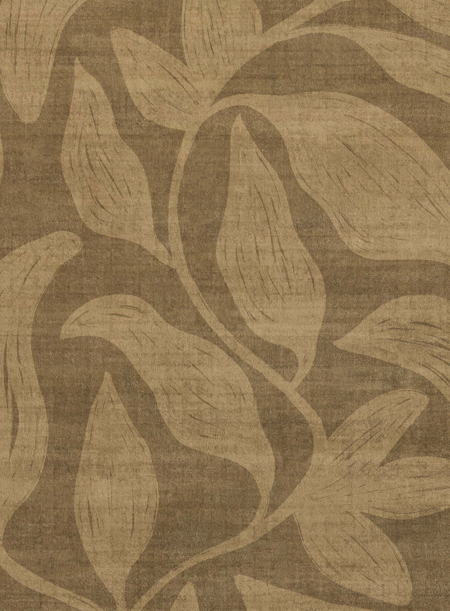 Rua Olive Botanical Washable Rug - Image 12