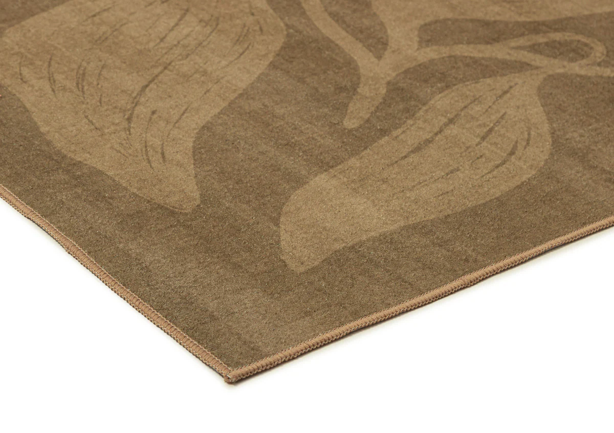 Rua Olive Botanical Washable Rug - Image 9