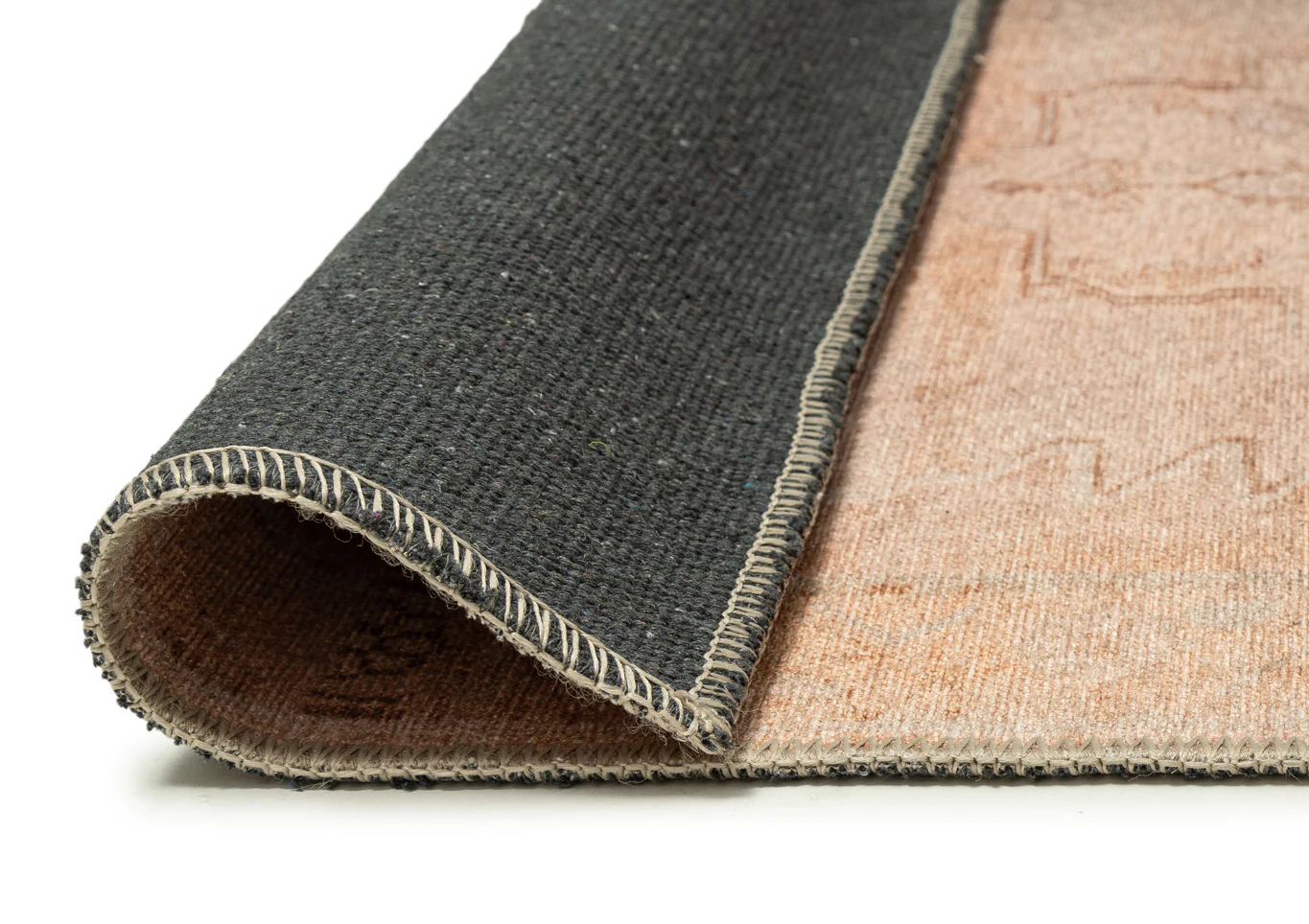Sabine Cream and Rust Medallion Washable Runner Rug - Image 7