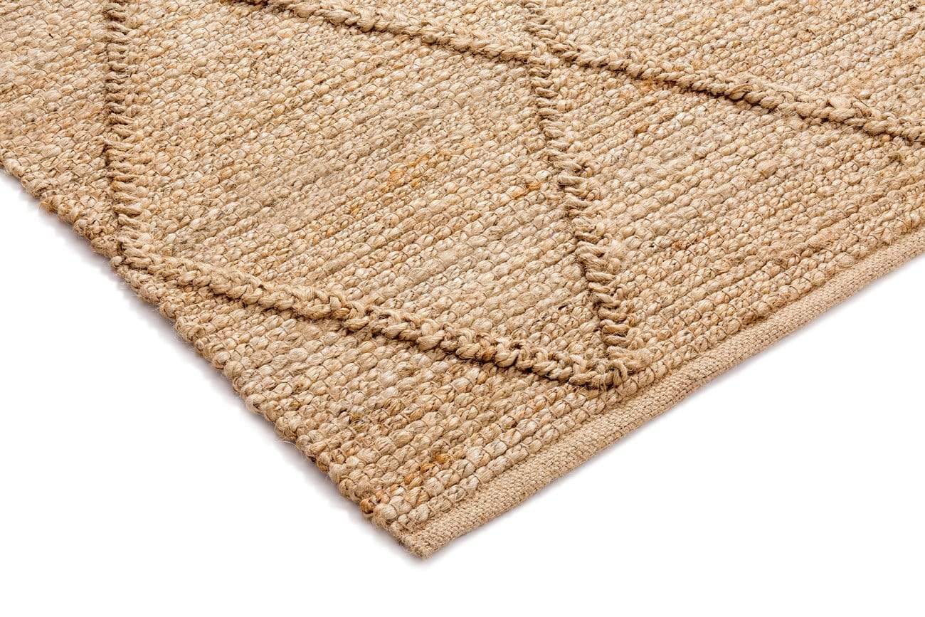 Sabra Diamond Lattice Jute Rug - Image 17
