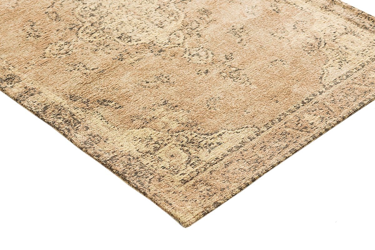 Sadie Coral Peach Turkish Style Distressed Runner Rug - Image 3