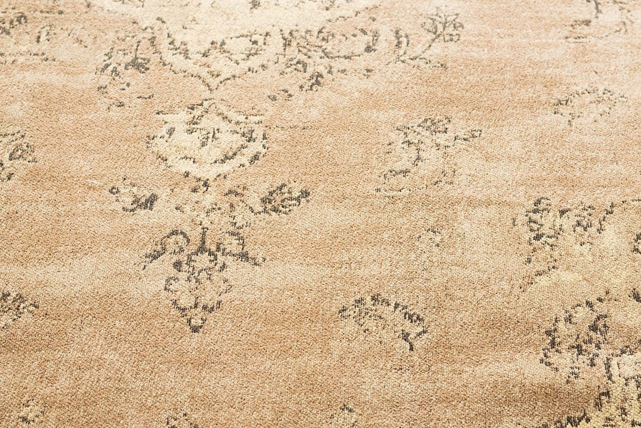 Sadie Coral Peach Turkish Style Distressed Rug - Image 14
