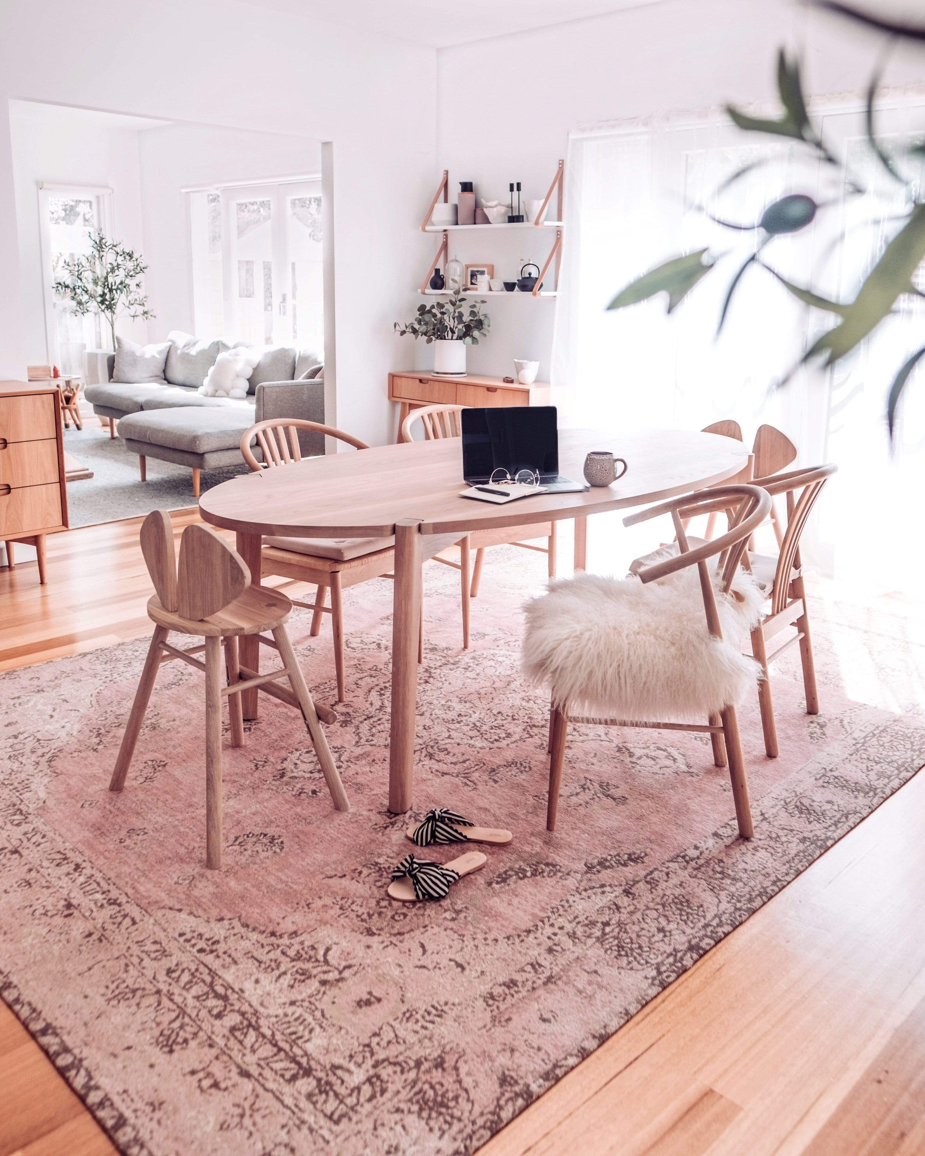 Sahara Turkish Style Pink Distressed Medallion Rug - Image 12