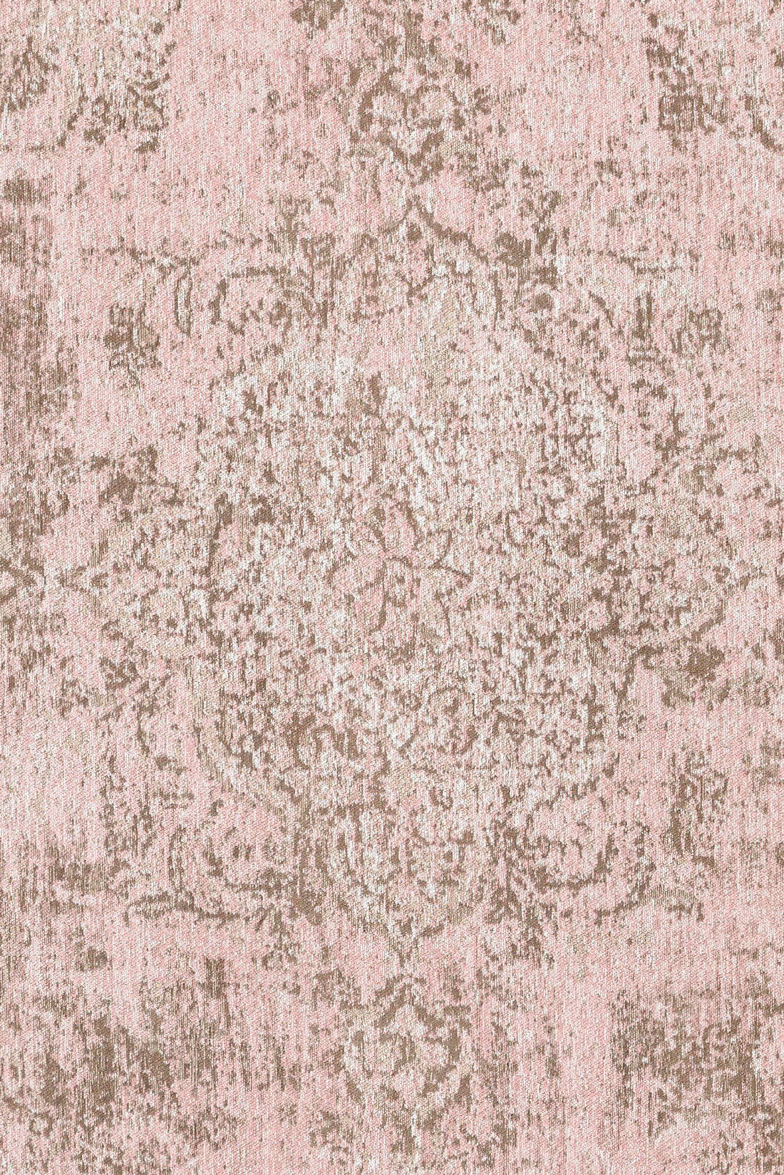 Sahara Turkish Style Pink Distressed Medallion Rug - Image 17