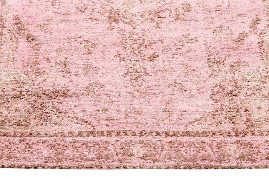 Sahara Turkish Style Pink Distressed Medallion Runner Rug - Image 6