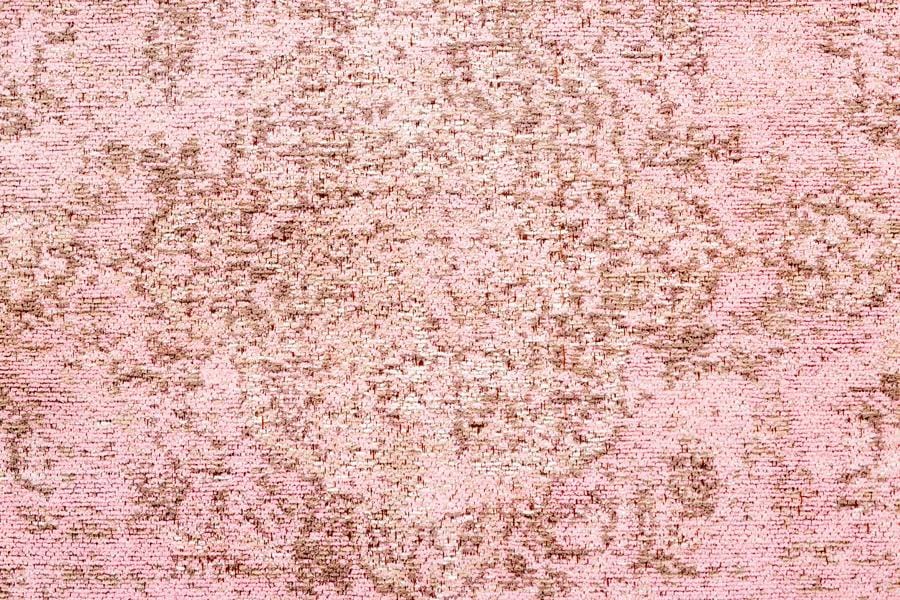 Sahara Turkish Style Pink Distressed Medallion Runner Rug - Image 7