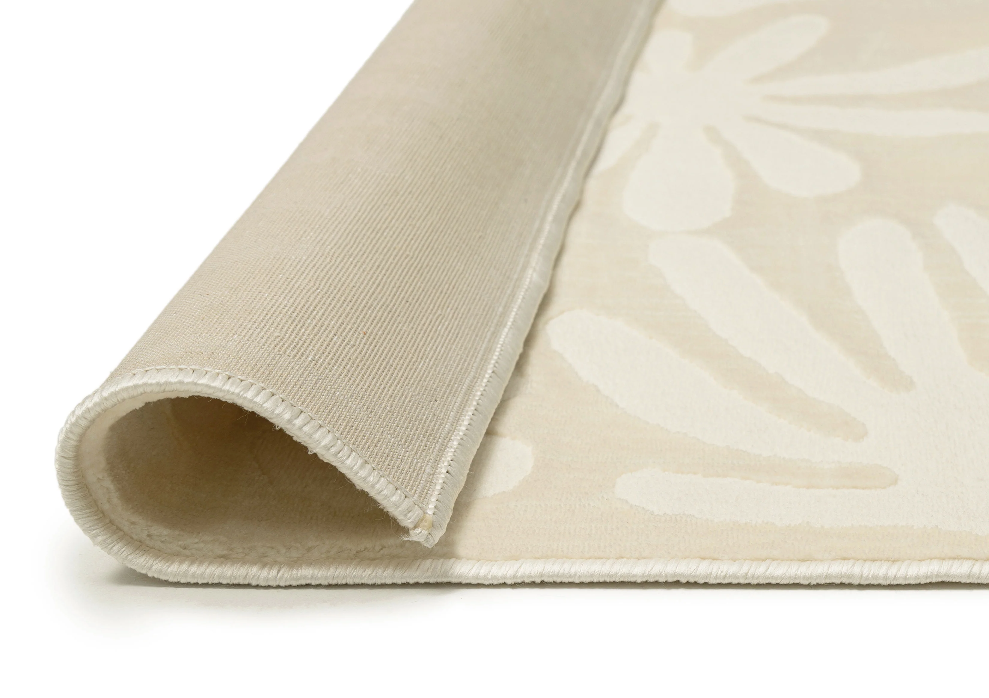 Salah Textured Abstract Neutral Rug - Image 10