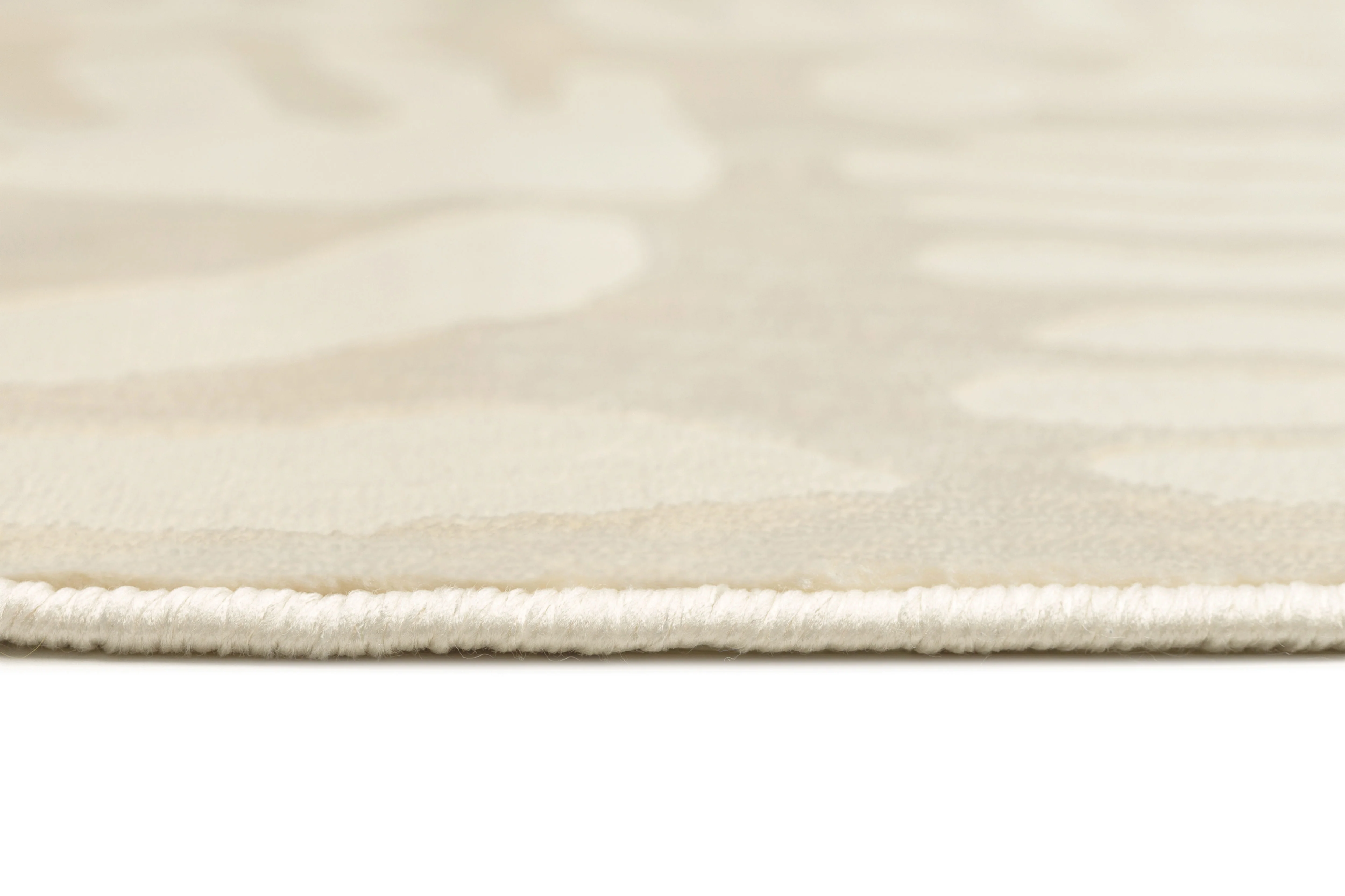 Salah Textured Abstract Neutral Rug - Image 11