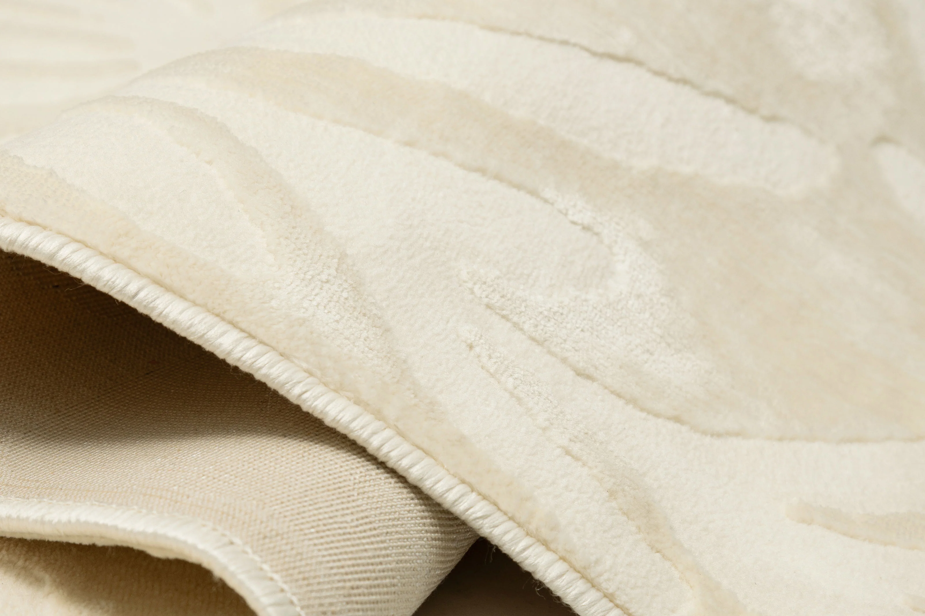 Salah Textured Abstract Neutral Rug - Image 13