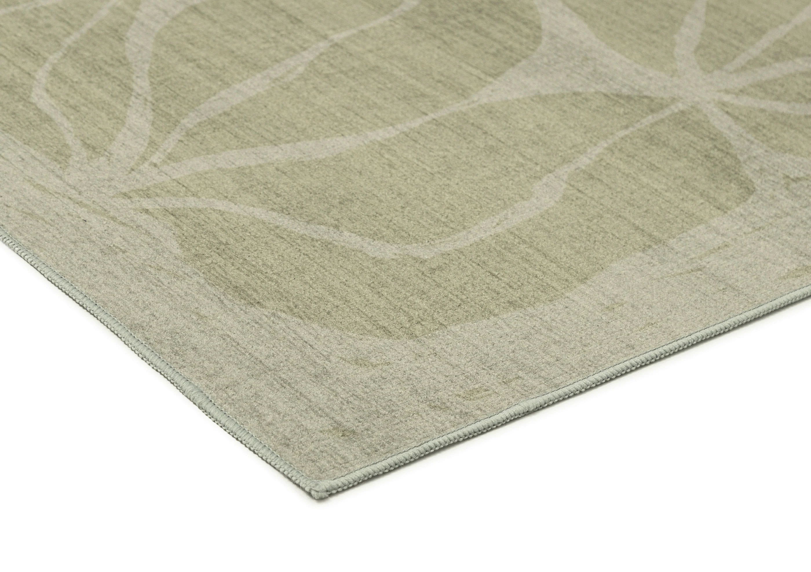 Savona Green Botanical Washable Rug - Image 11