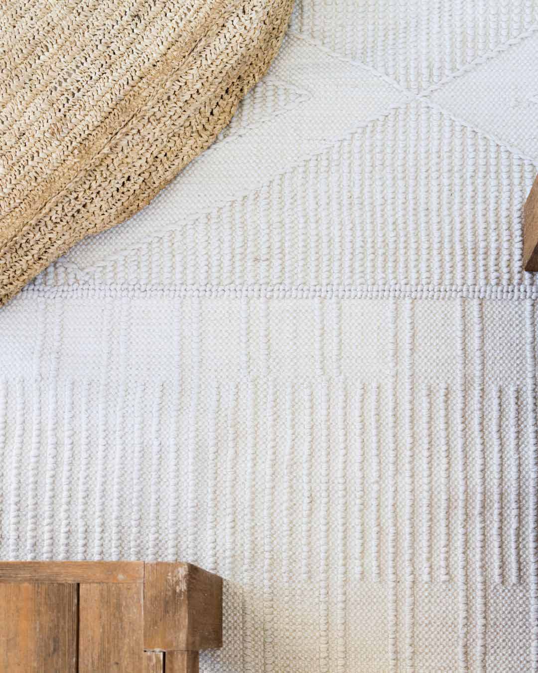 Shaka Ivory Indoor Outdoor Rug - Image 2