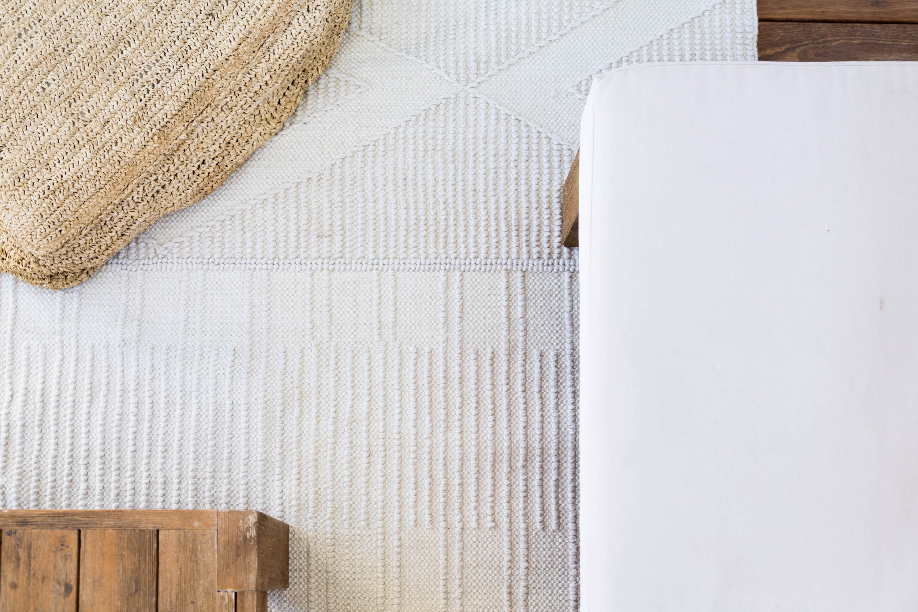 Shaka Ivory Indoor Outdoor Rug - Image 6