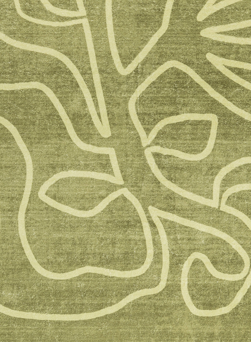 Shandi Green Hand Drawn Washable Rug - Image 10