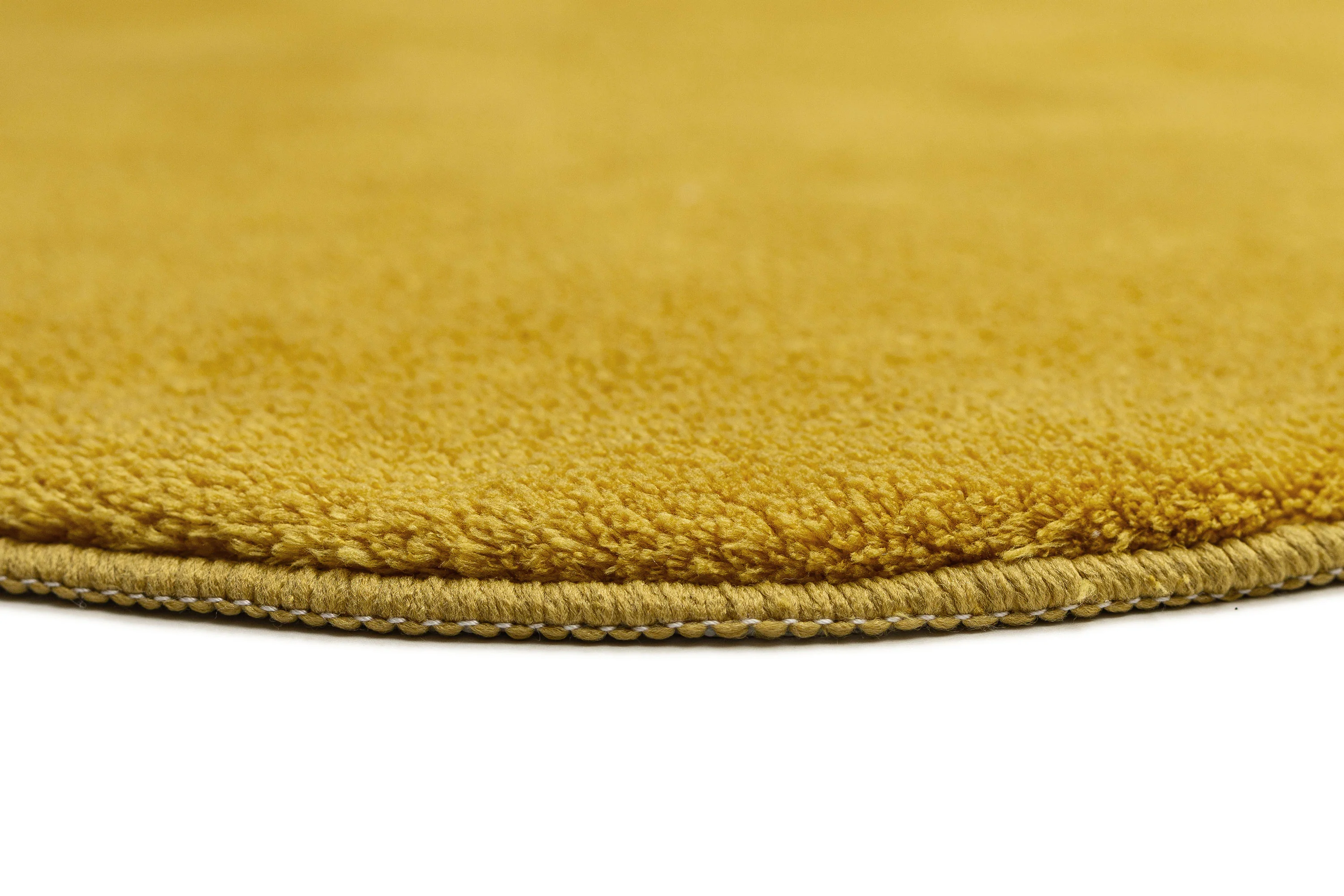 Sharra Mustard Yellow Scallop Washable Rug - Image 15