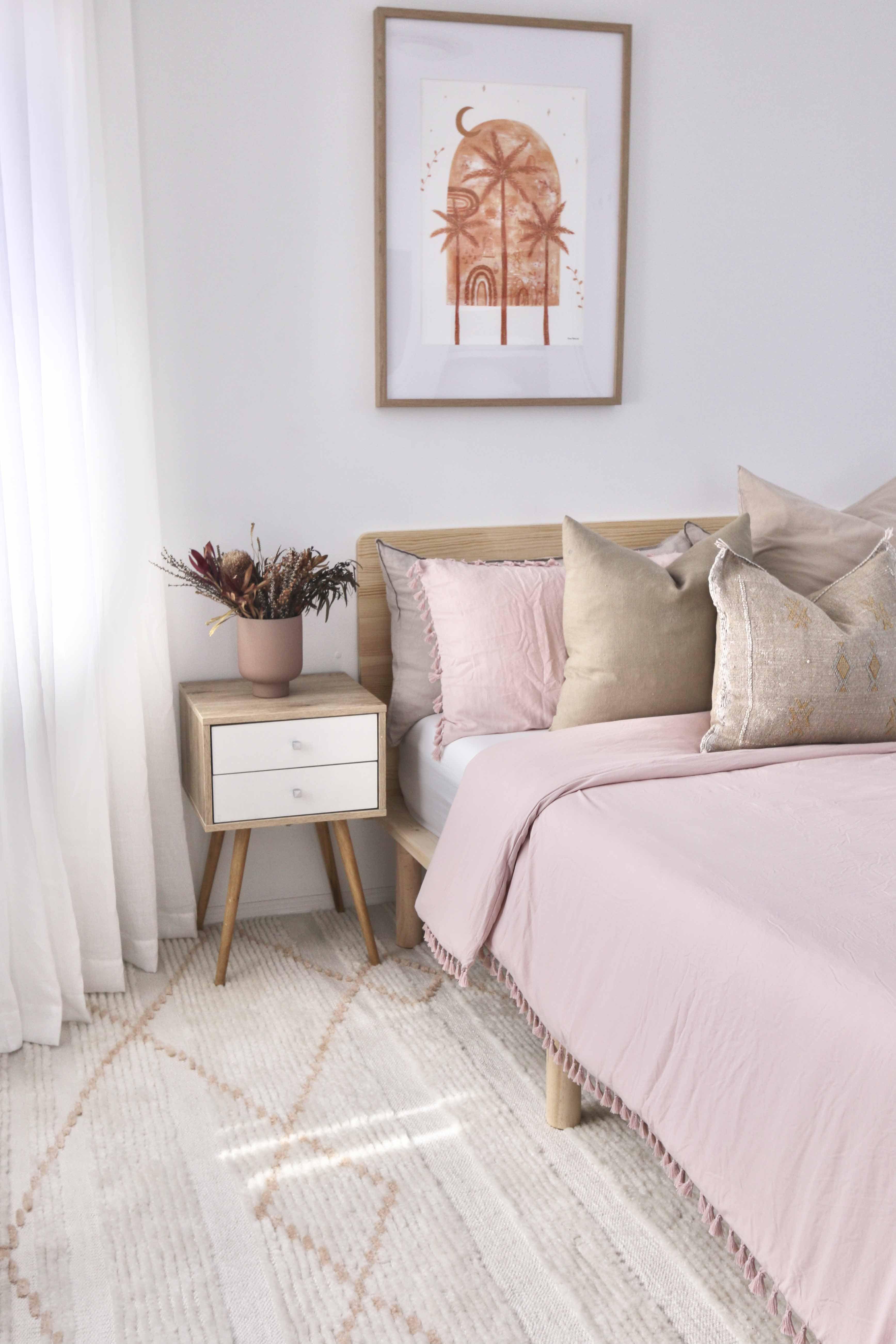 Shona Ivory and Peach Tribal P.E.T Rug - Image 13