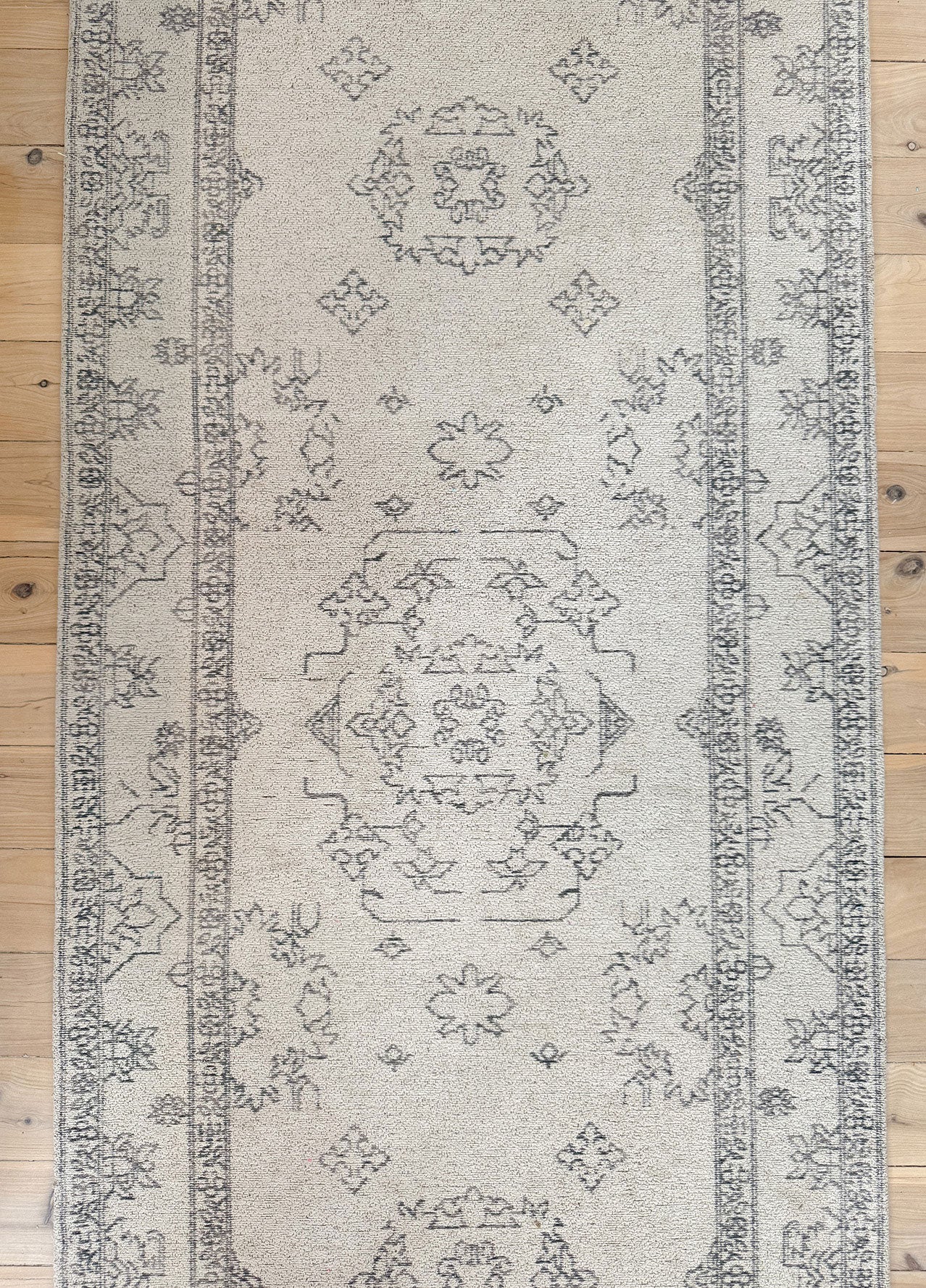 Sienna Beige and Black Scandi Pattern Runner Rug - Image 4