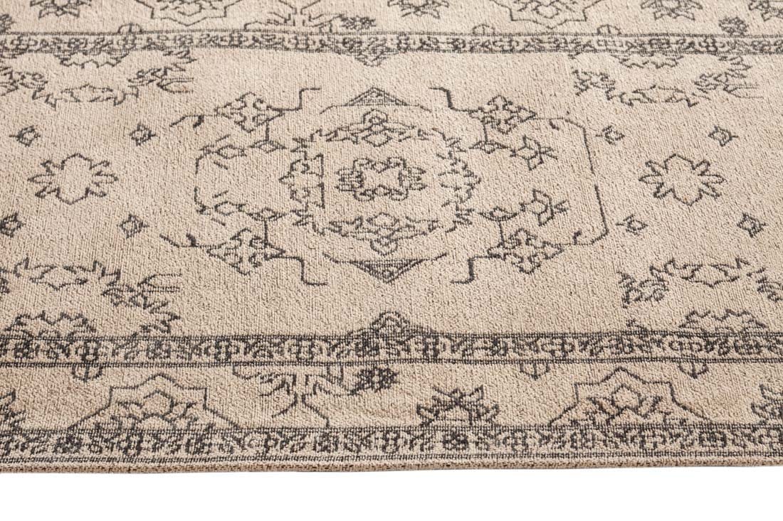 Sienna Beige and Black Scandi Pattern Runner Rug - Image 9