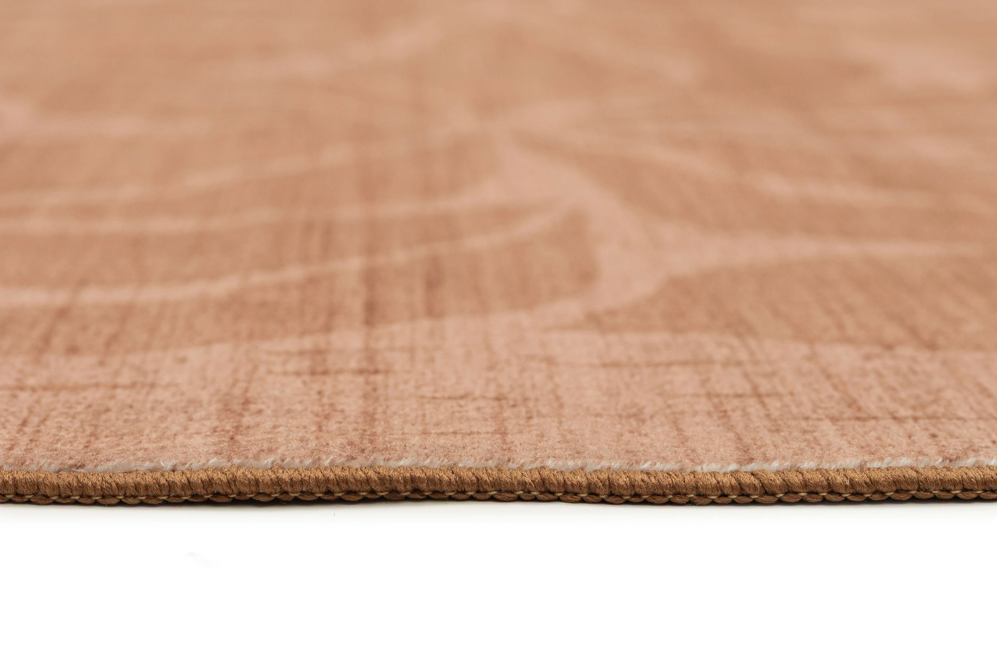 Sitar Rust Floral Washable Rug - Image 10