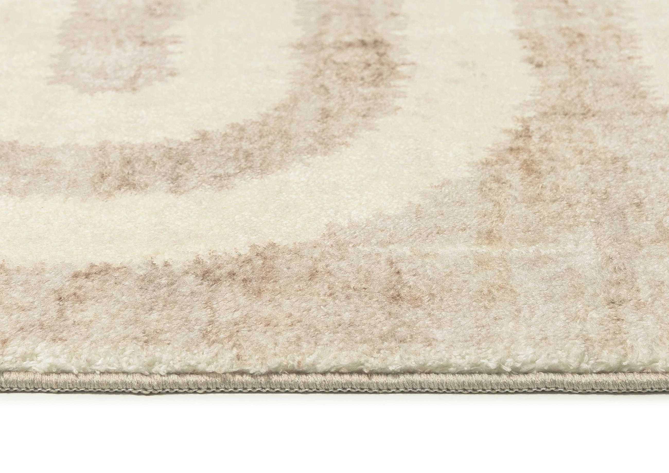 Sloan Beige Curve Pattern Washable Rug - Image 14
