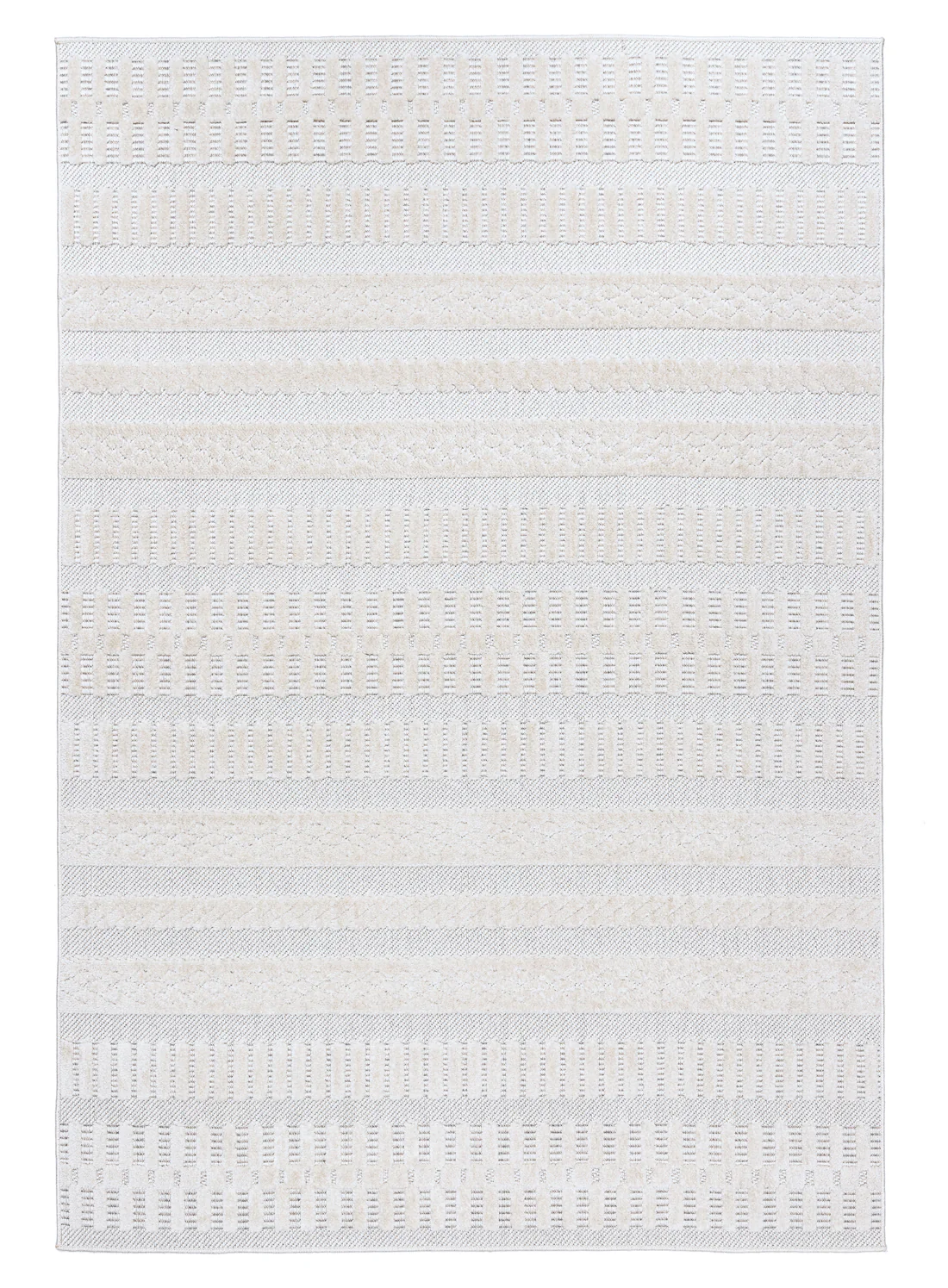 Sophie Ivory Cream Tribal Indoor Outdoor Rug