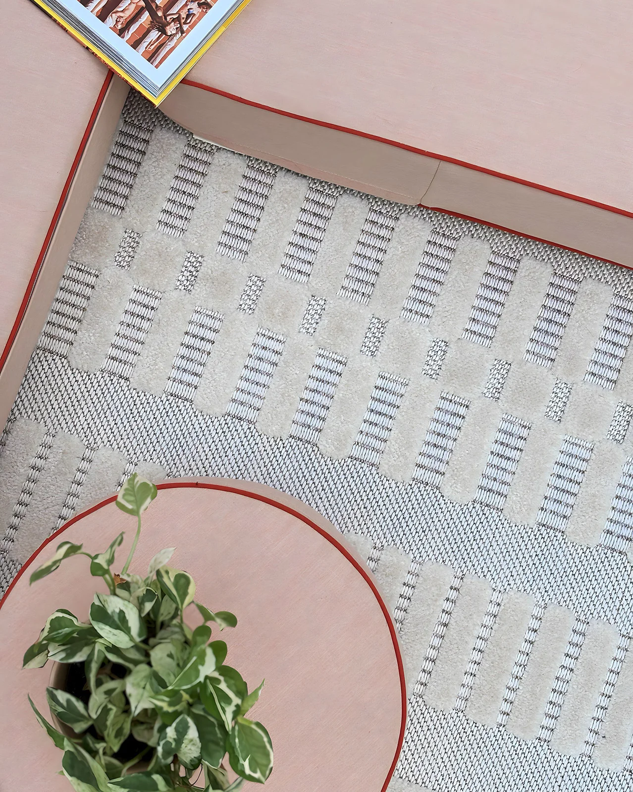 Sophie Ivory Cream Tribal Indoor Outdoor Rug - Image 10