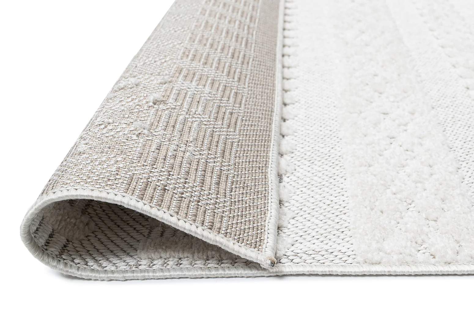 Sophie Ivory Cream Tribal Indoor Outdoor Rug - Image 17
