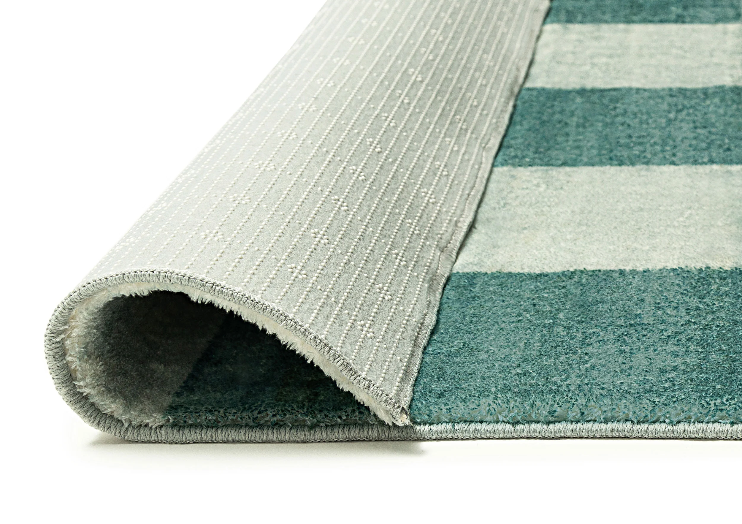 Steffi Green Checkered Washable Rug - Image 12