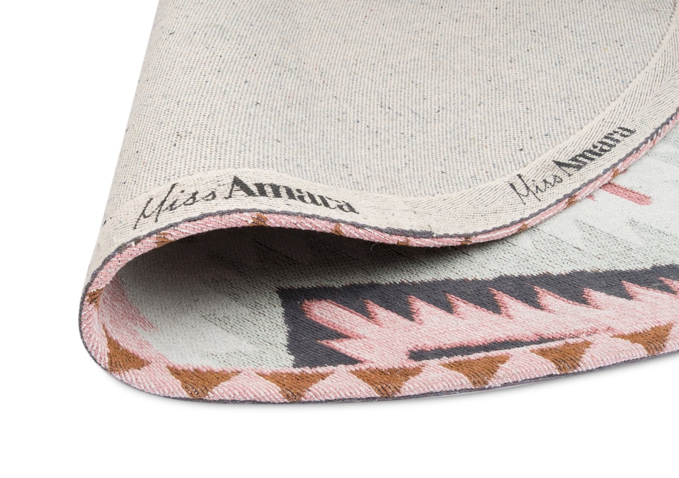 Suzie Pink and Green Round Rug - Image 8