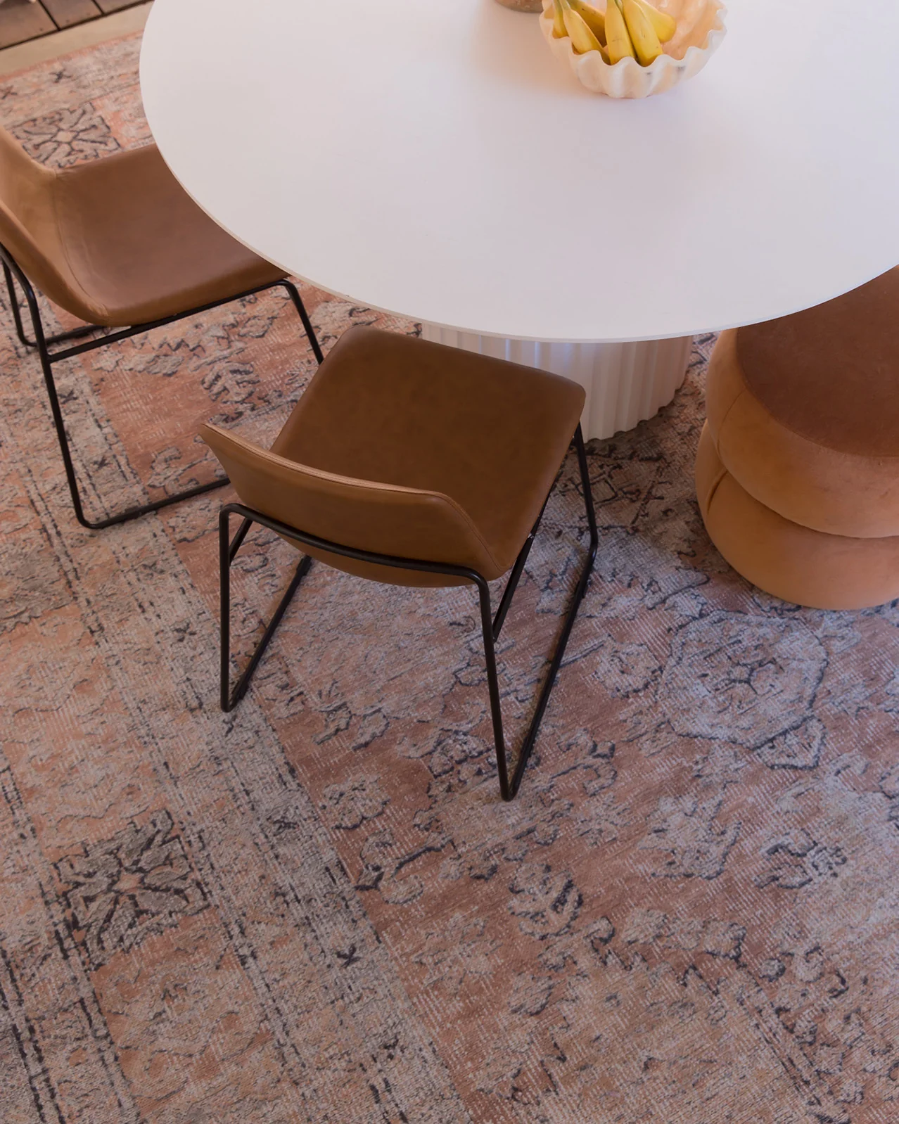 Sydelle Brown and Grey Traditional Distressed Washable Rug - Image 4