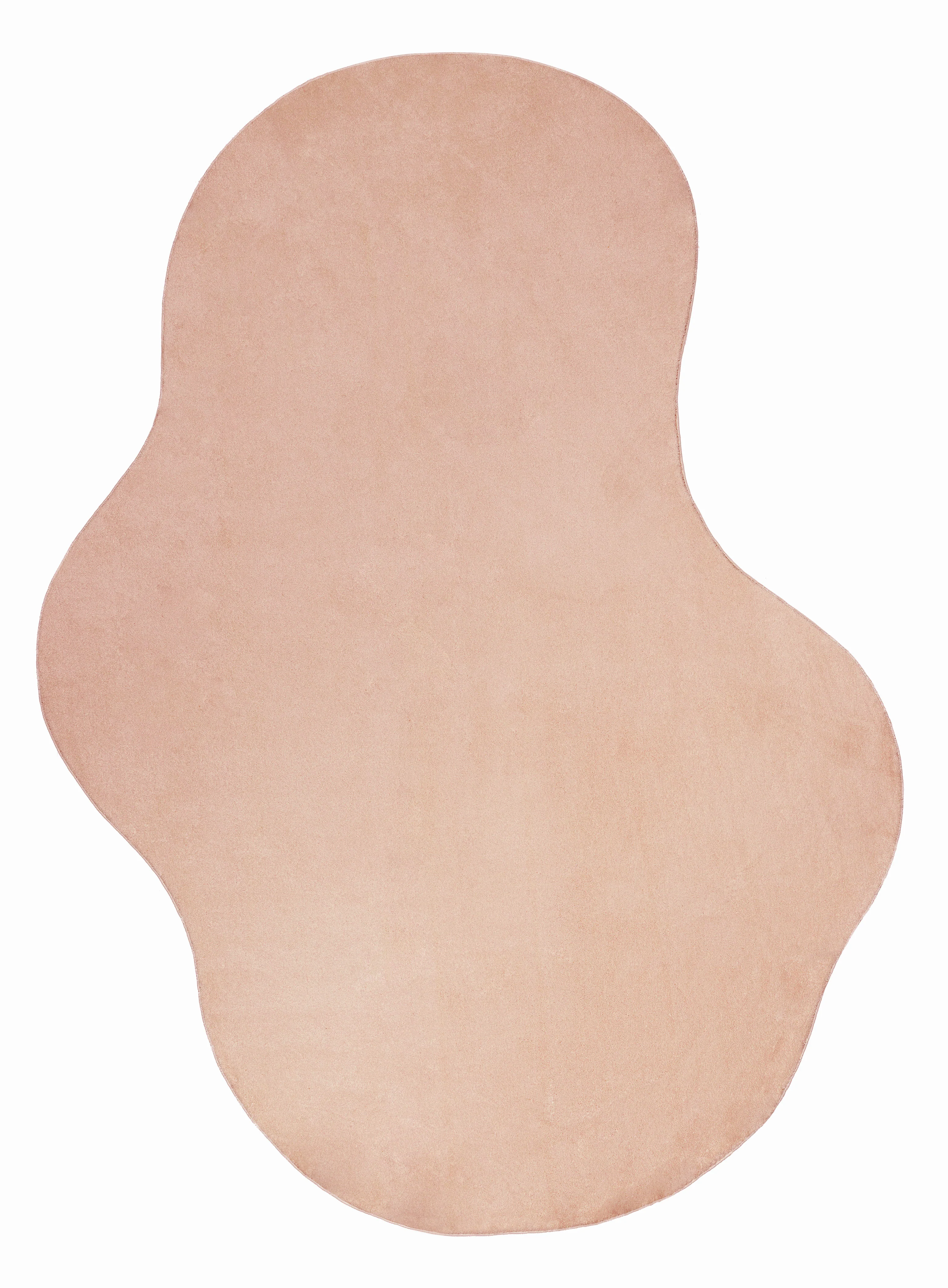 Taliya Dark Beige Irregular Shape Washable Rug