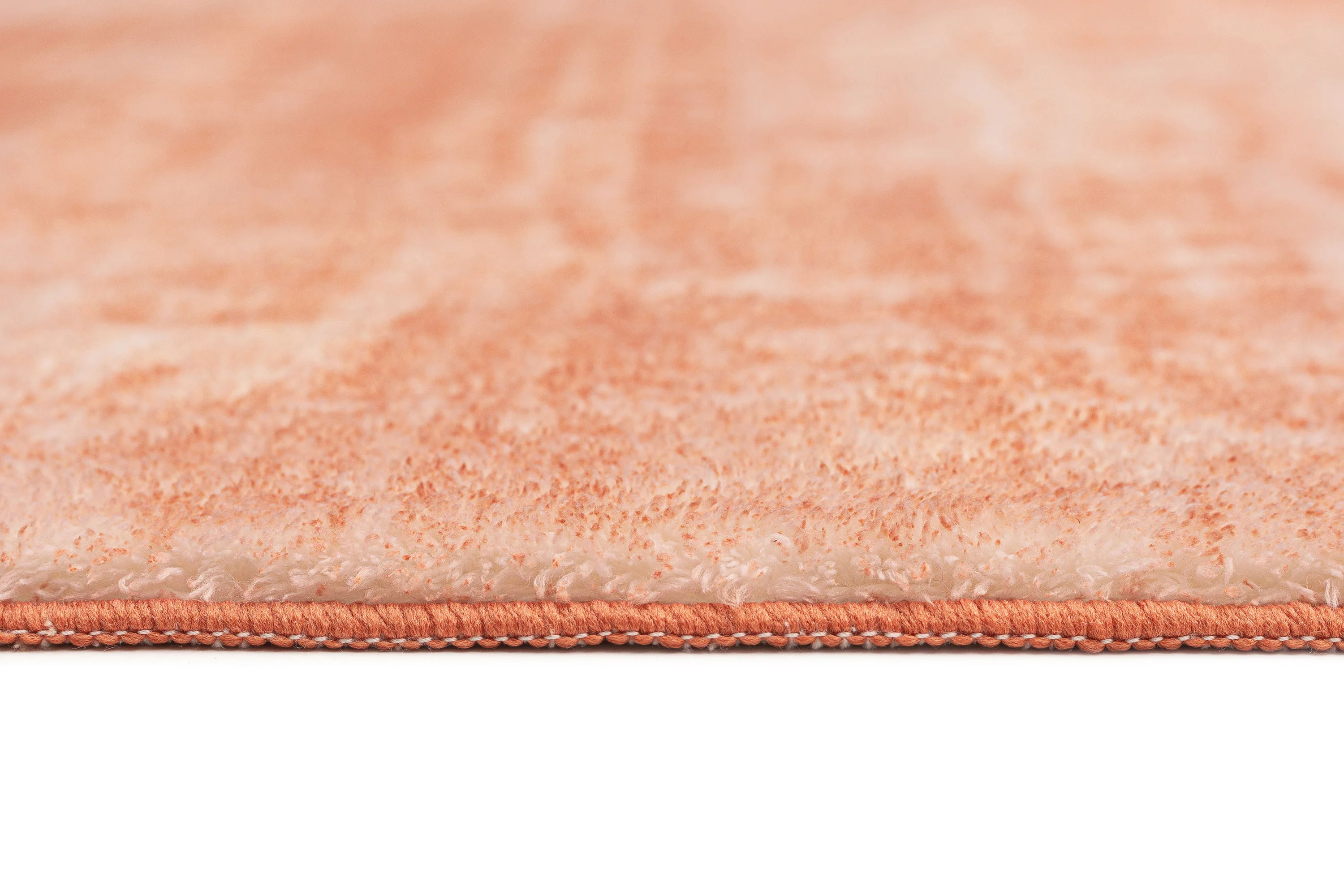 Tammy Pink Coral Minimal Washable Rug - Image 10