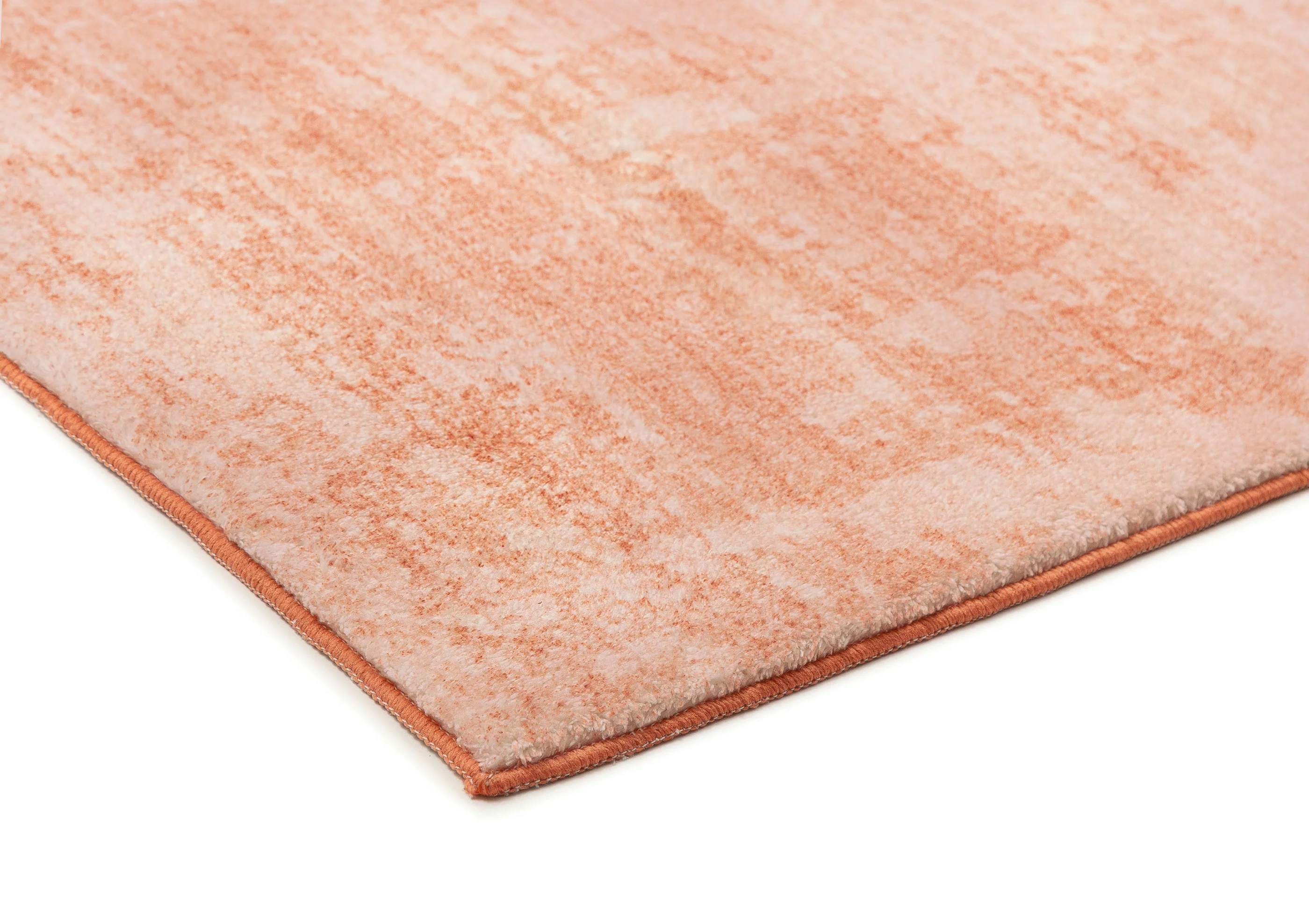 Tammy Pink Coral Minimal Washable Rug - Image 6