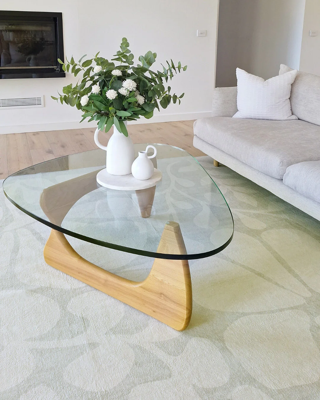 Tani Grey Botanical Washable Rug - Image 3