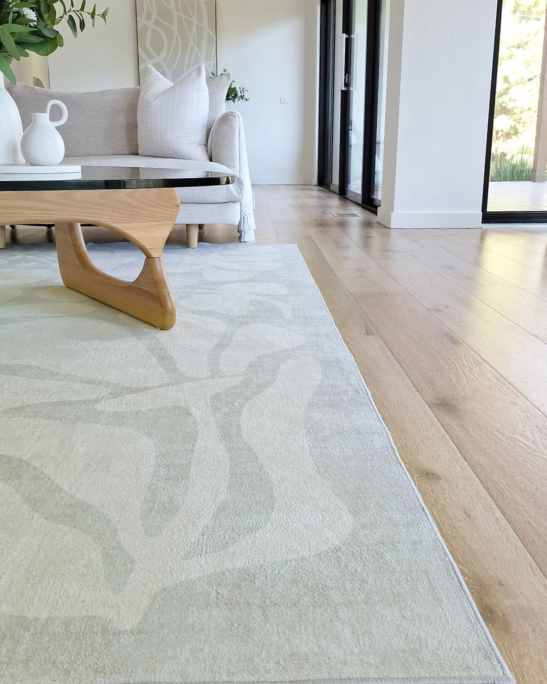 Tani Grey Botanical Washable Rug - Image 4
