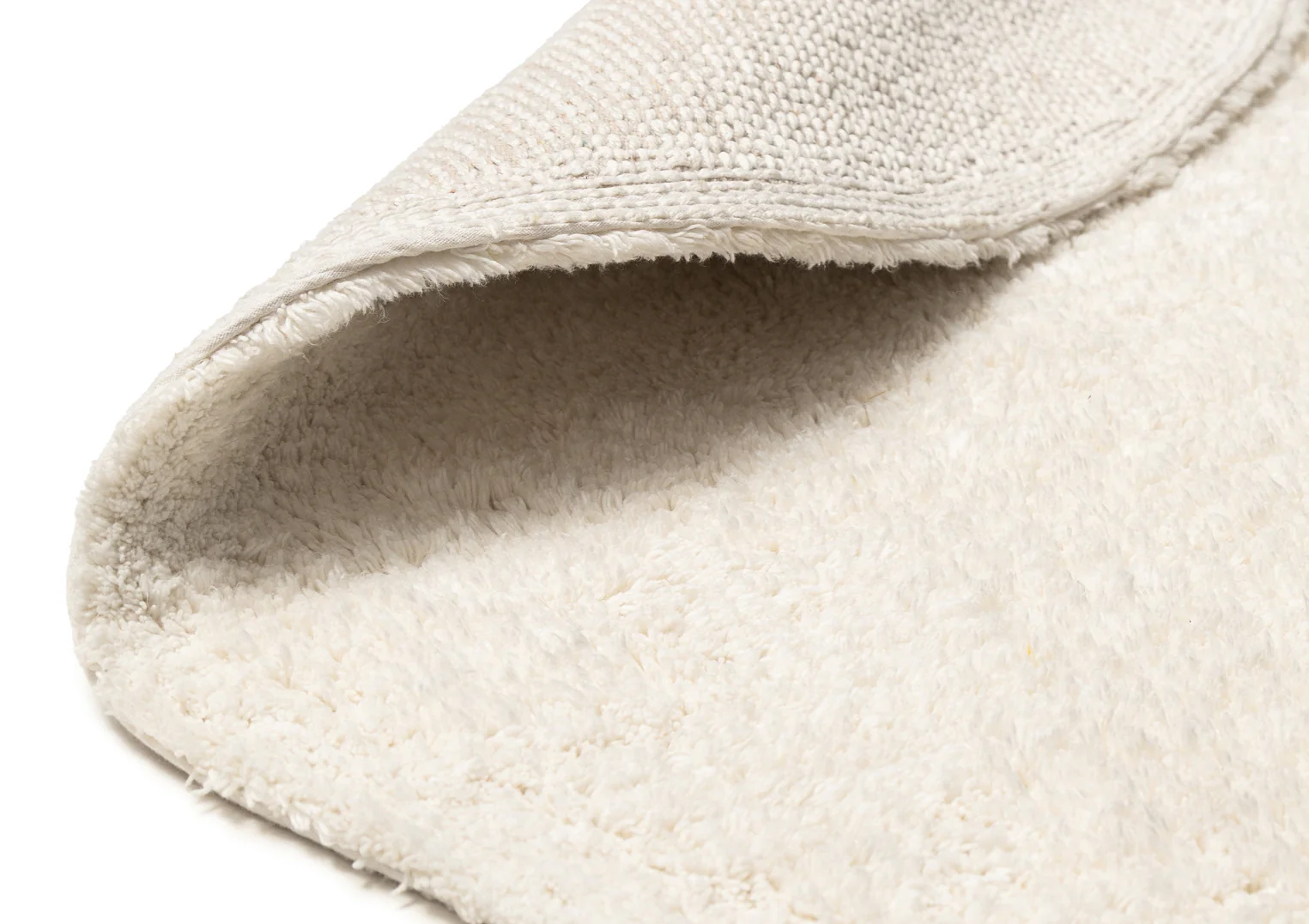 Tasha Modern Cream Cotton Washable Rug - Image 6