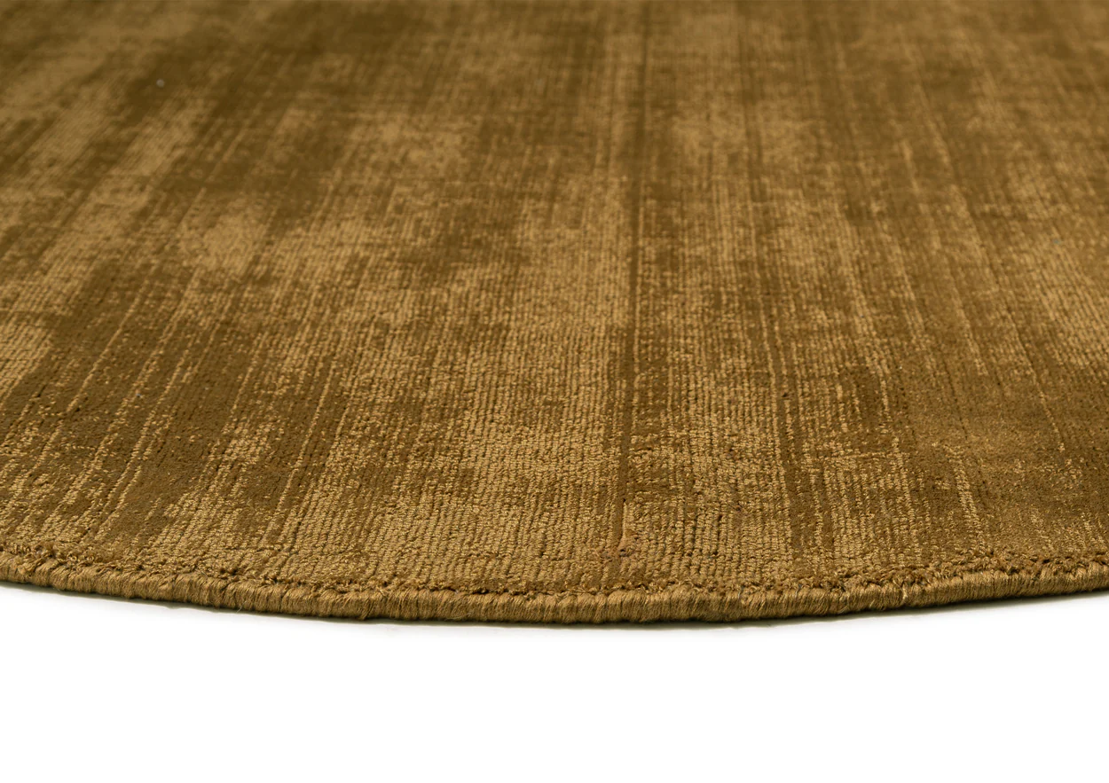 Tatum Caramel Handwoven Round Rug - Image 6