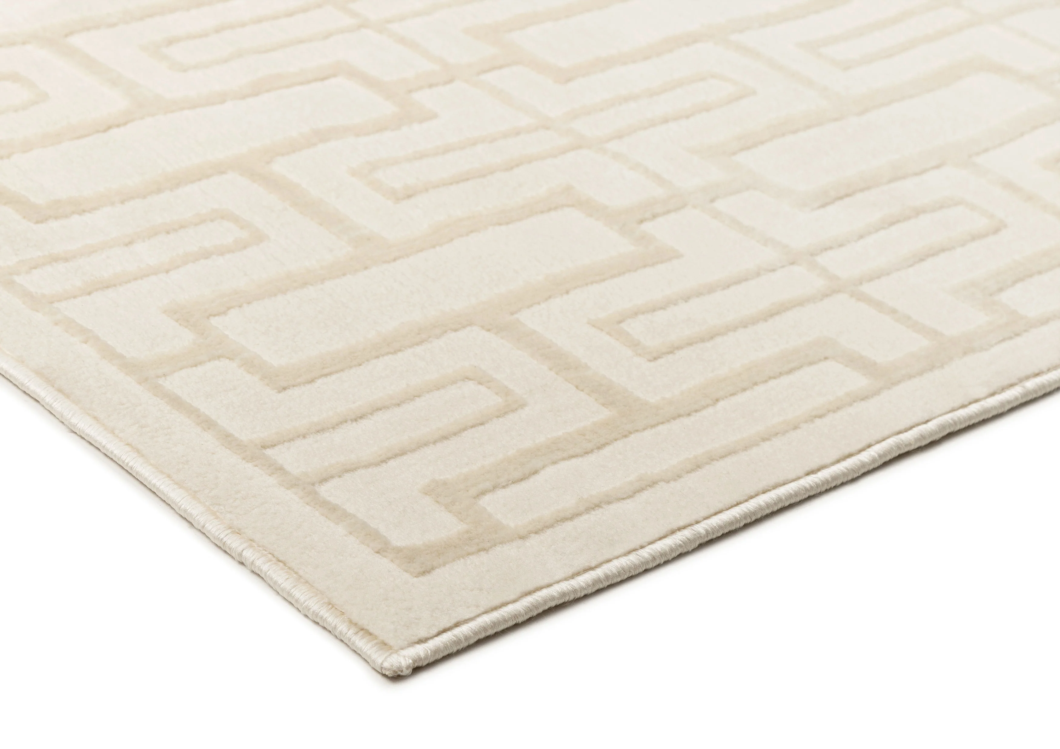 Tindouf Textured Neutral Rug - Image 7
