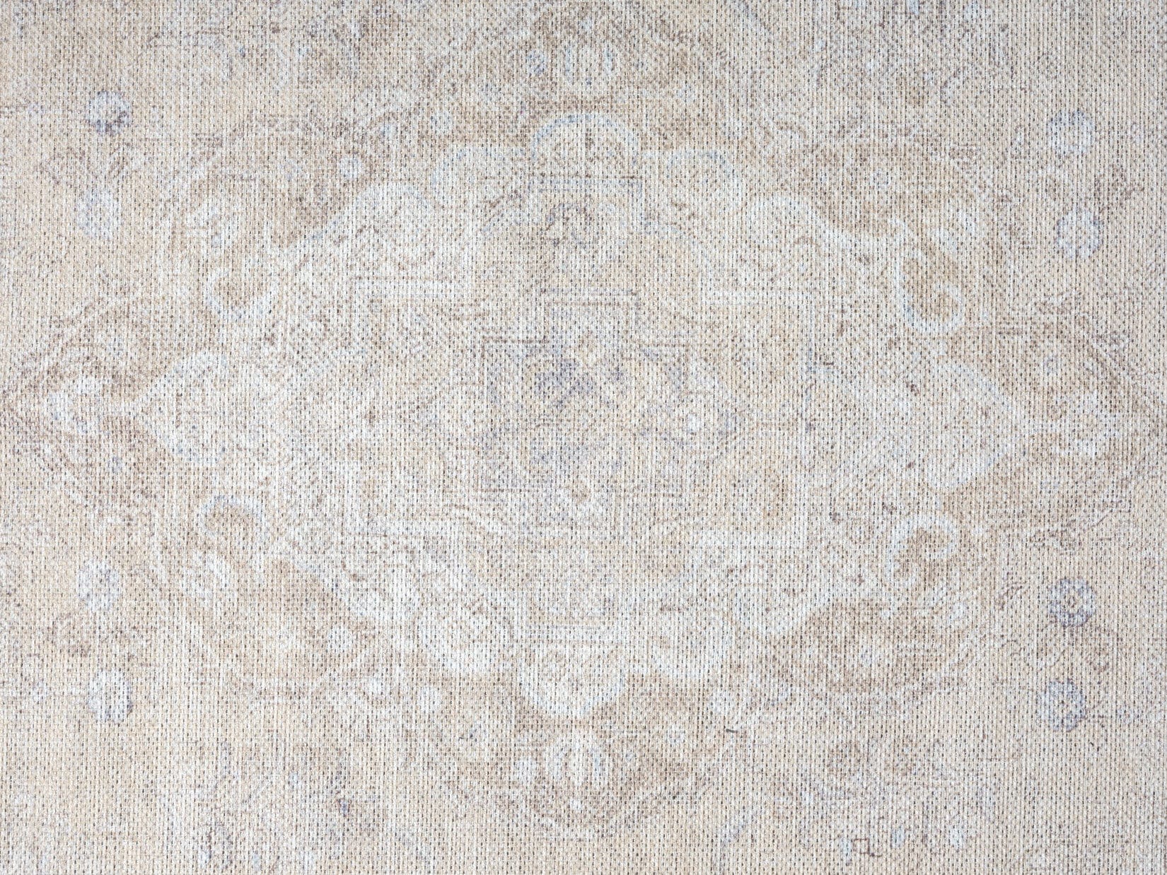 Tinka Beige and Grey Traditional Distressed Washable Rug - Image 20