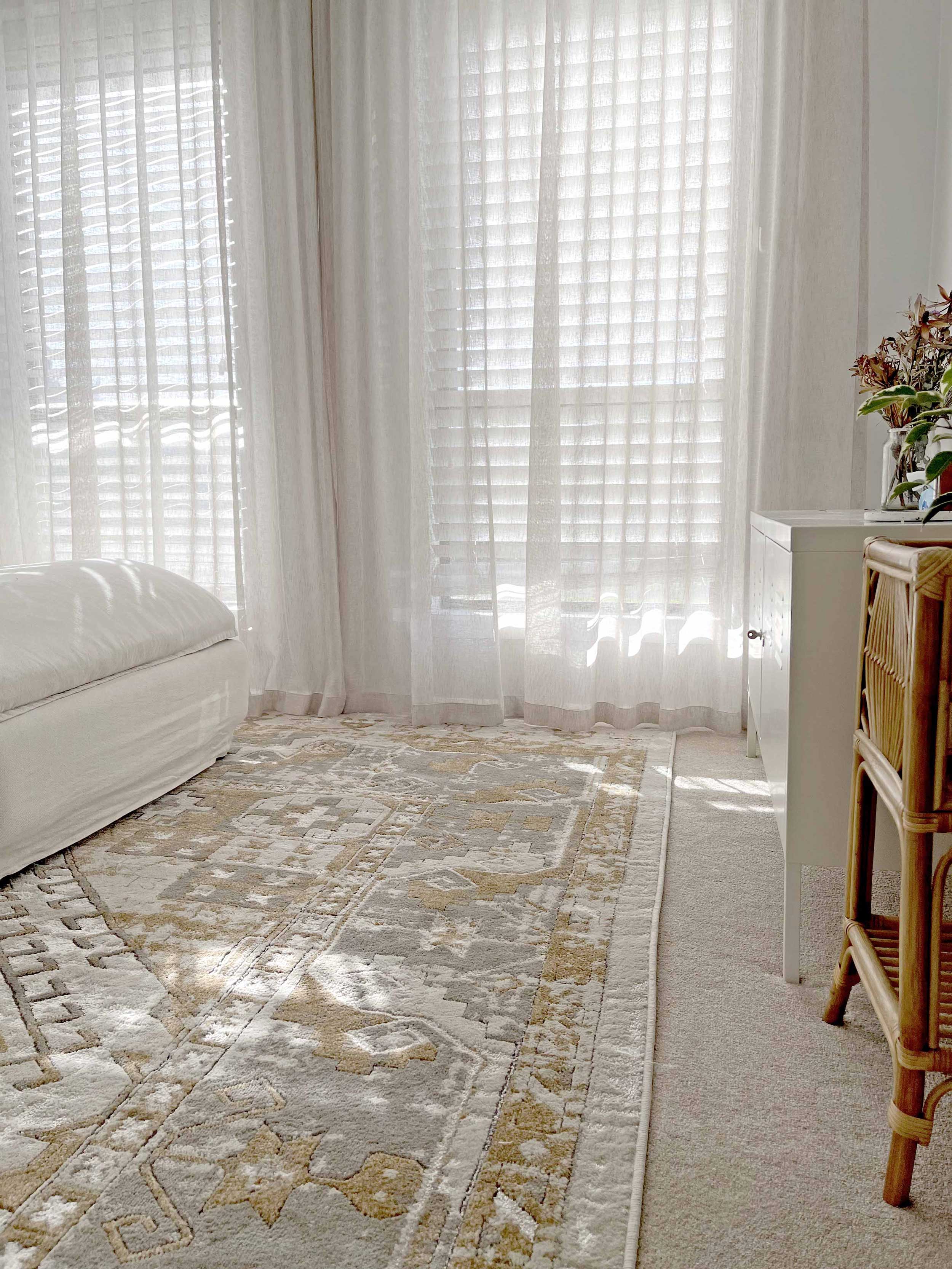Tupelo Beige And Grey Tribal Medallion Rug - Image 5