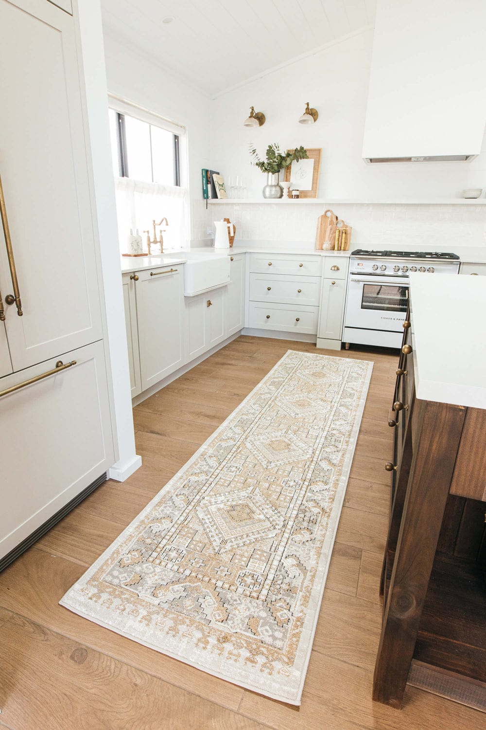Tupelo Beige And Grey Tribal Medallion Runner Rug - Image 7